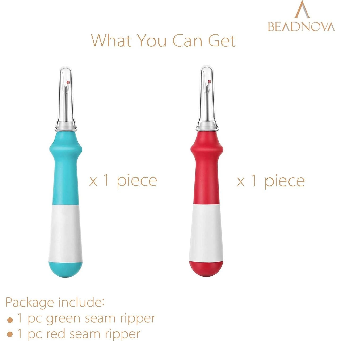 Desgarrador de Costuras BEADNOVA 2 Piezas Grande 13 cm