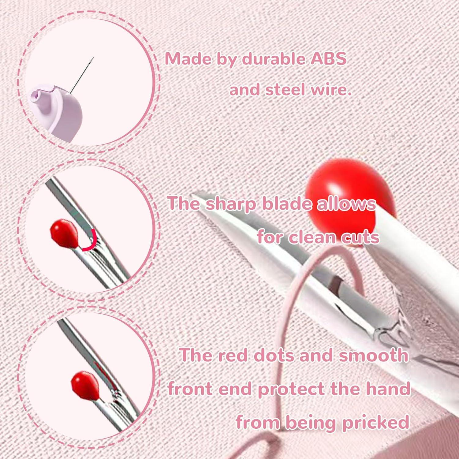 Enhebrador Automático Dekdecutyr 2 en 1 Púrpura - Herramienta de Coser