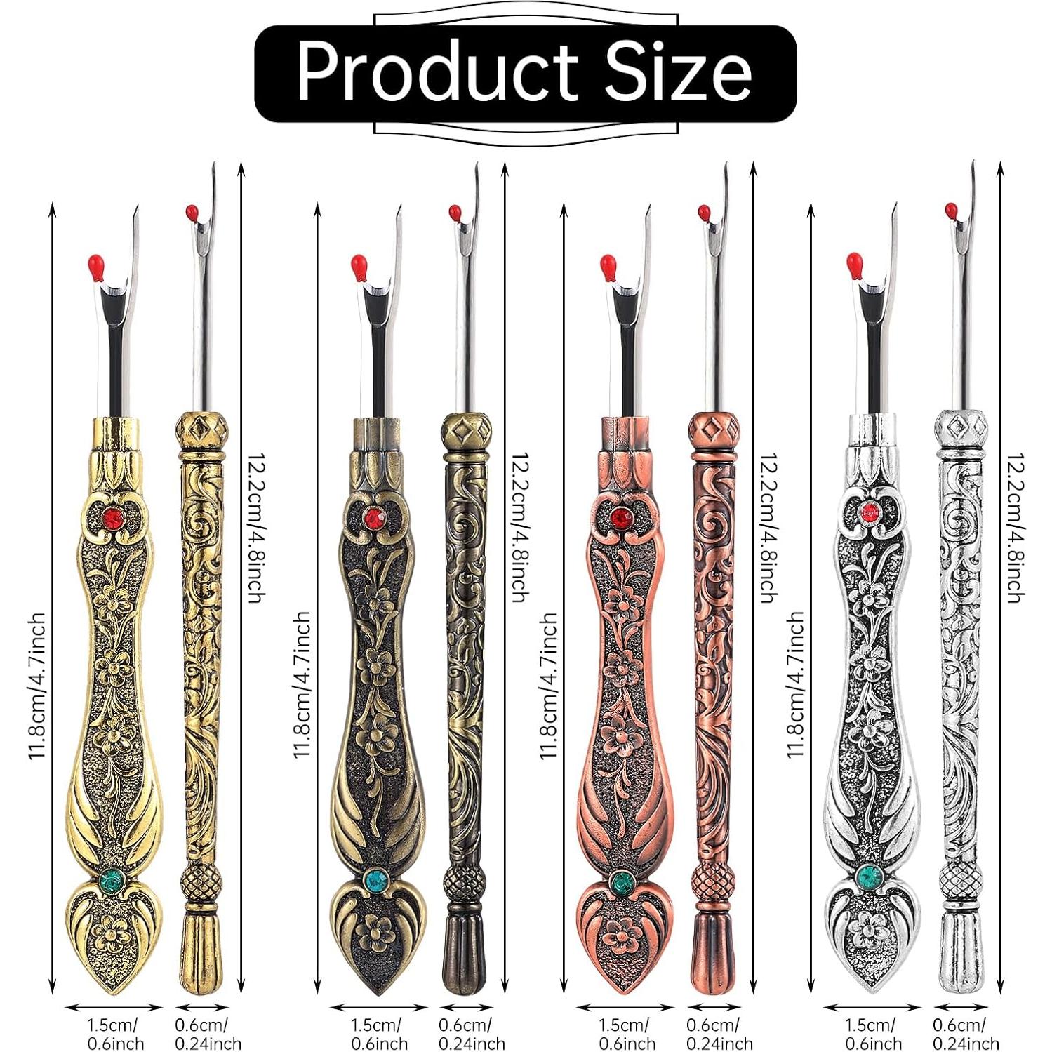 Juego de 2 Desgarradores de Costura Dazzleimart Vintage