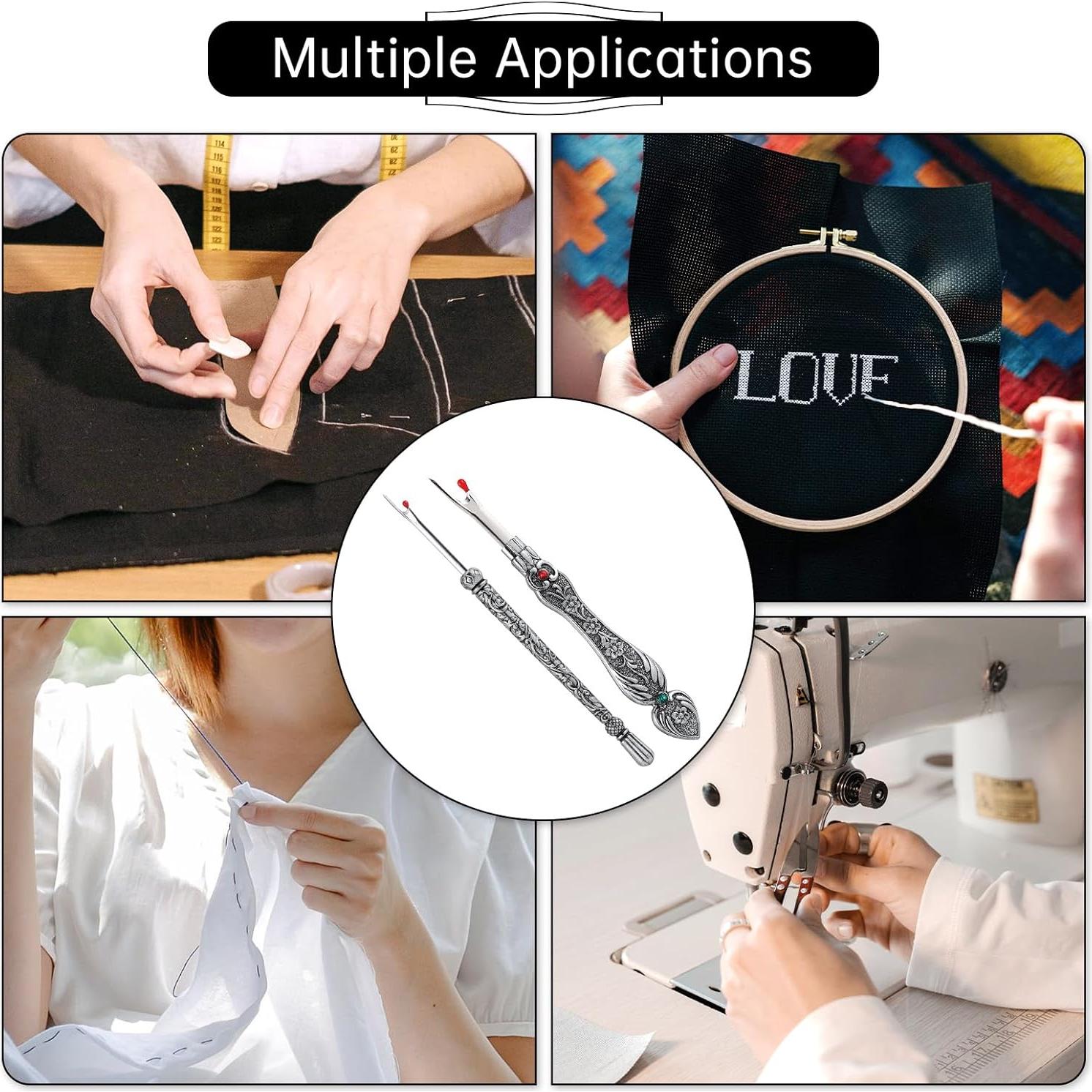 Juego de 2 Desgarradores de Costura Dazzleimart Vintage