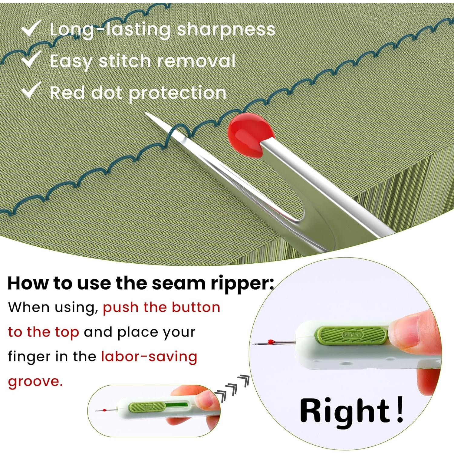 Enhebrador Automático de Agujas 3 en 1 NFAMRZCAR Verde