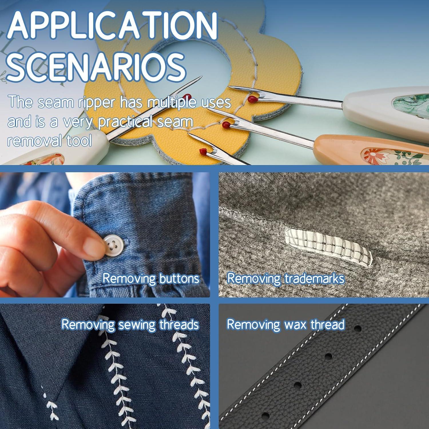 Kit de 4 Desgarradores de Costuras ZMAAGG - Herramienta Ergonómica