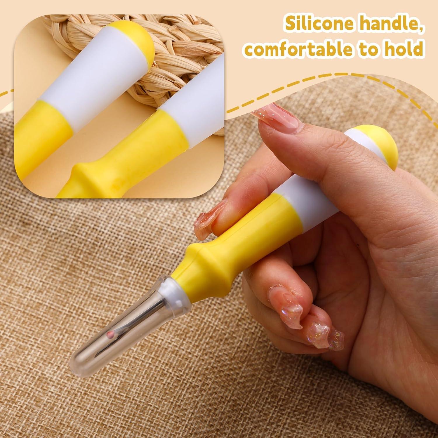 Juego de 5 Cortadores de Costura Ergonómicos ZMAAGG884 Amarillo