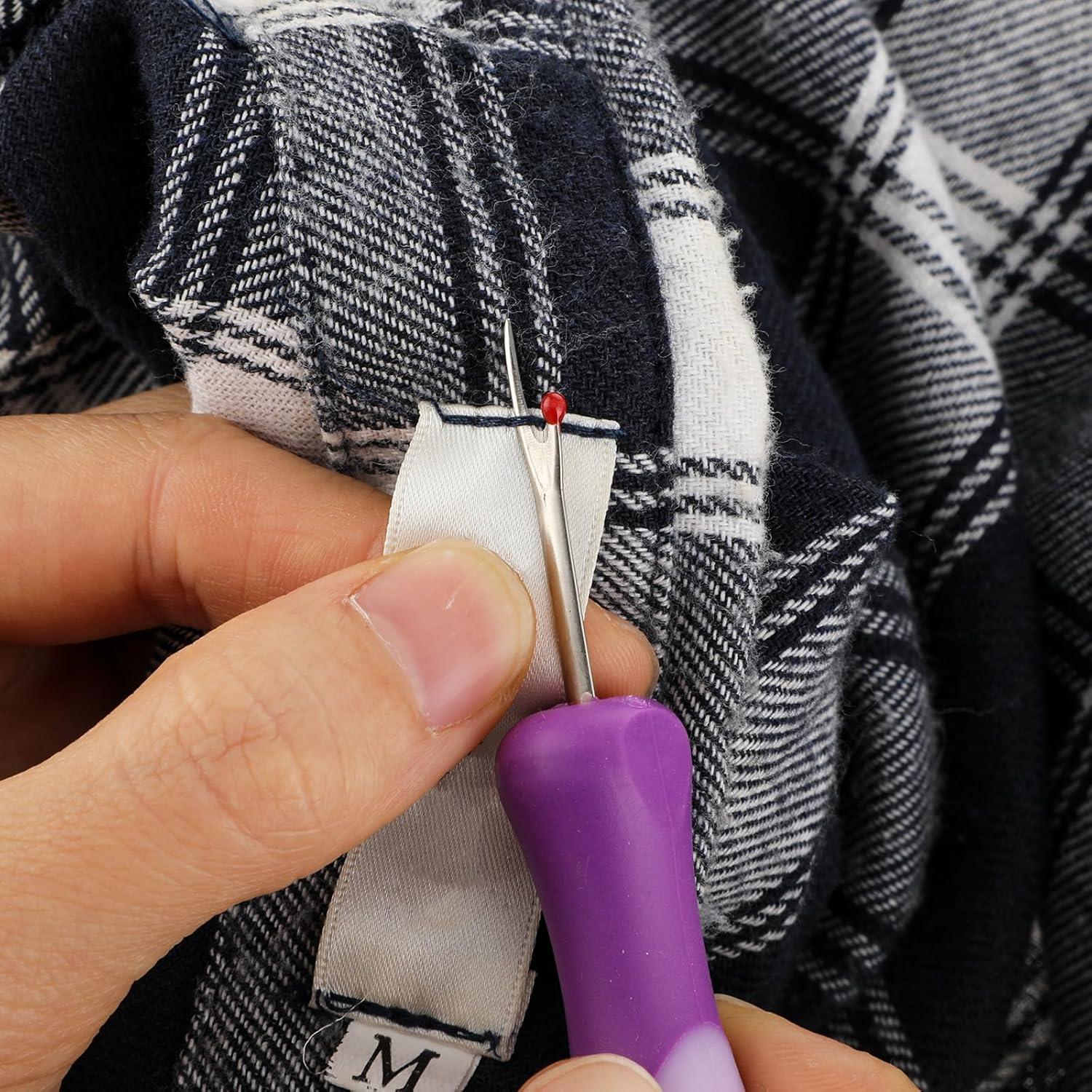 Desgarradores de Costura Giantree 2 Pcs Ergonomicos Púrpura Verde