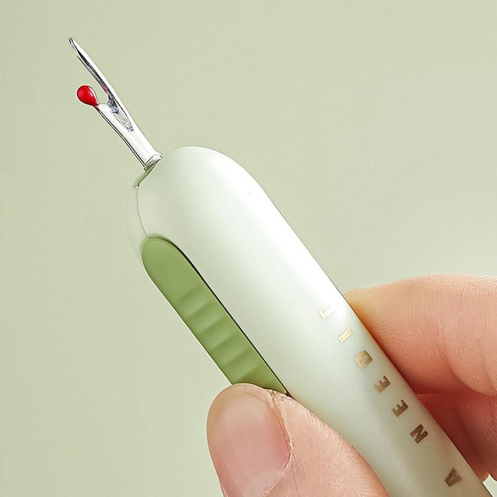 Deshebrador de Agujas 3 en 1 Arvintas - Enhebrador y Quita Costuras