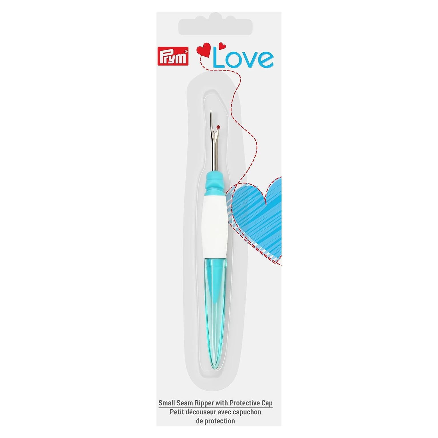 Desgarrador de Costura Pequeño Prym Love Turquesa 18.42cm