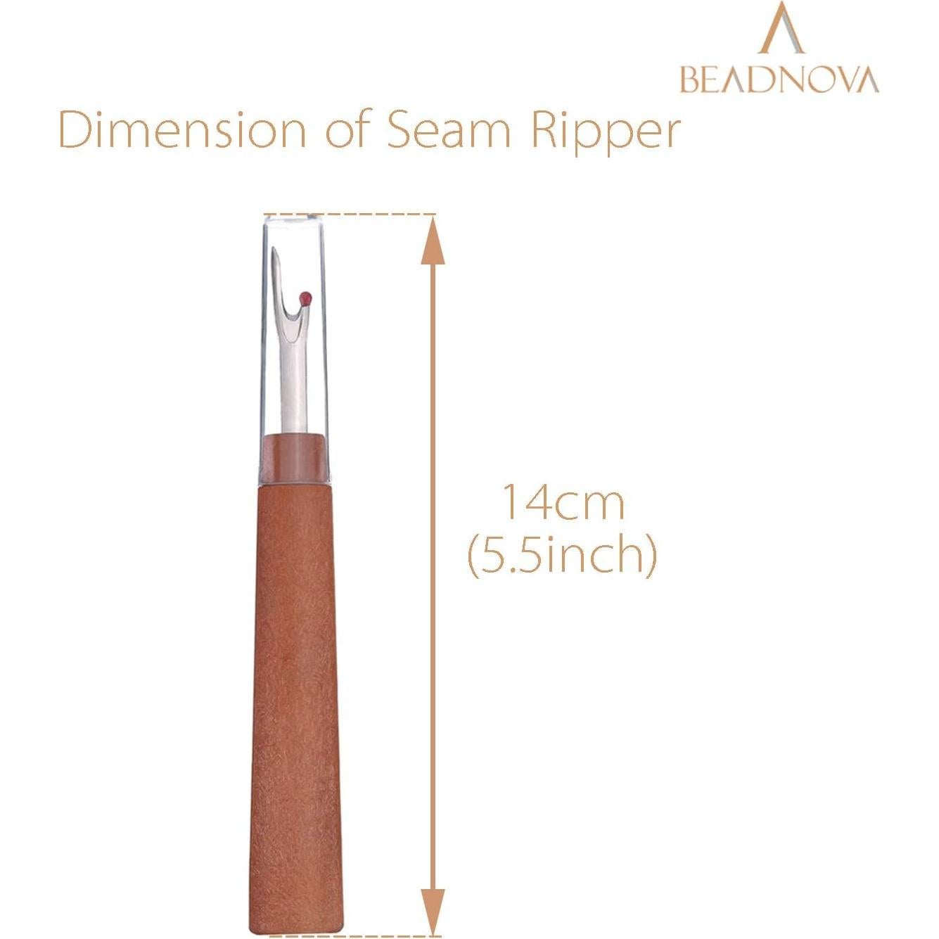 Desgarrador de Costuras BEADNOVA 6 Piezas Mango de Madera