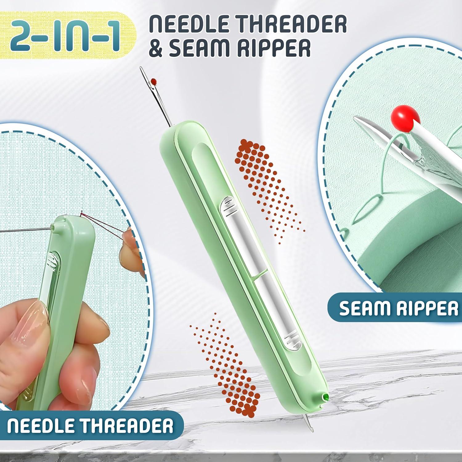 Enhebrador y Deshebrador 2 en 1 THACHI - Herramienta de Costura