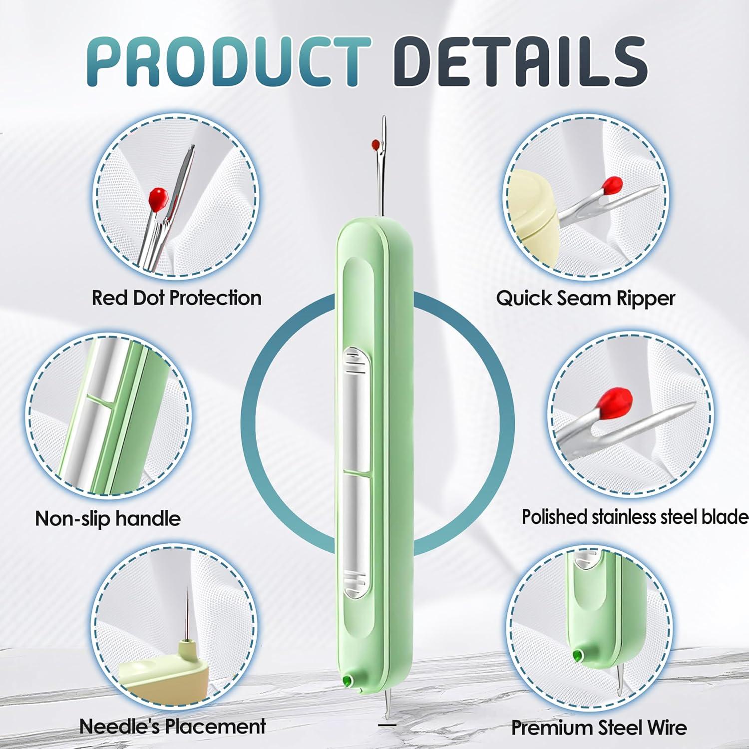 Enhebrador y Deshebrador 2 en 1 THACHI - Herramienta de Costura