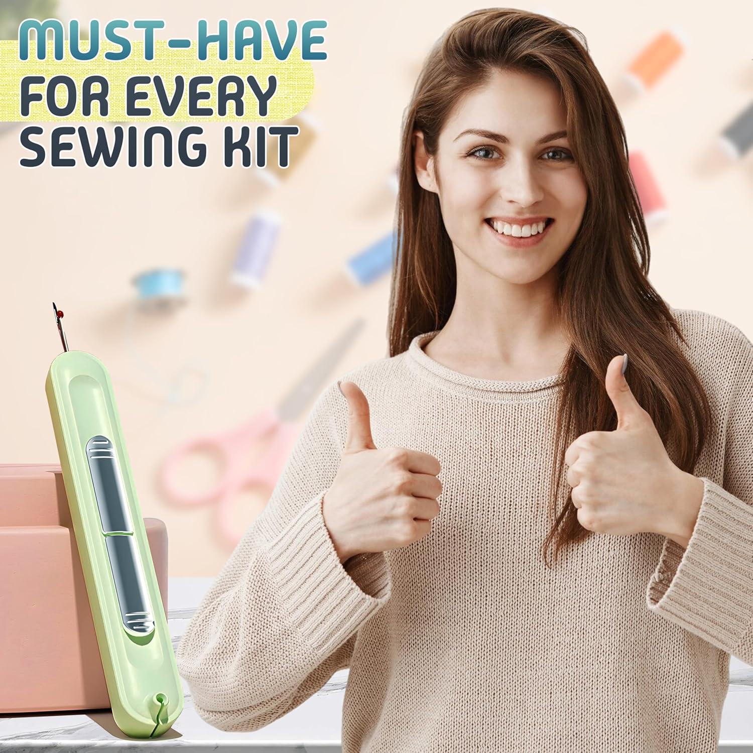 Enhebrador y Deshebrador 2 en 1 THACHI - Herramienta de Costura