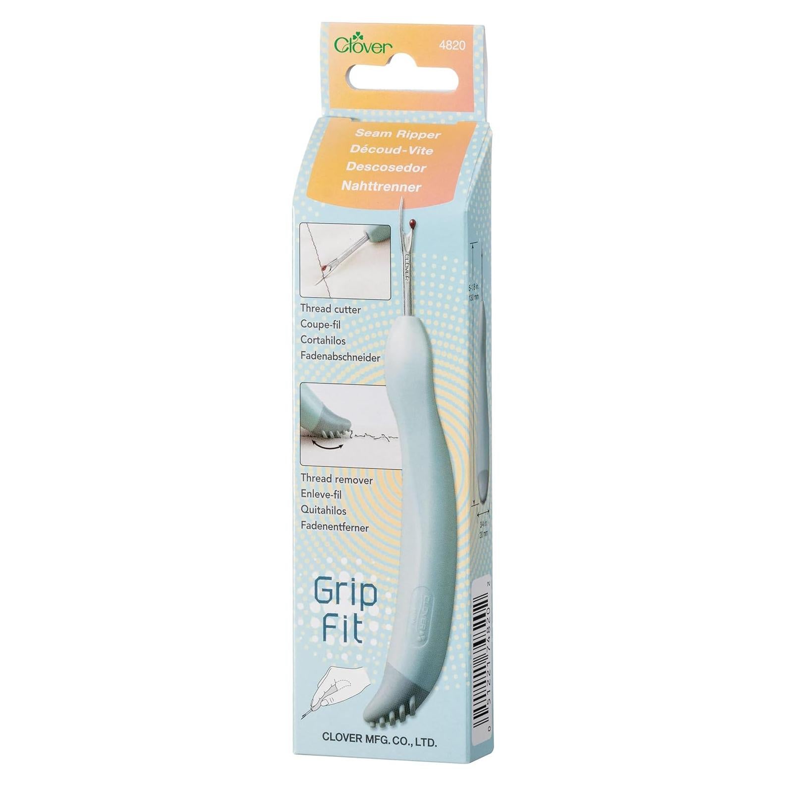 Descosedor Clover Grip Fit Ergonomico 18g Azul