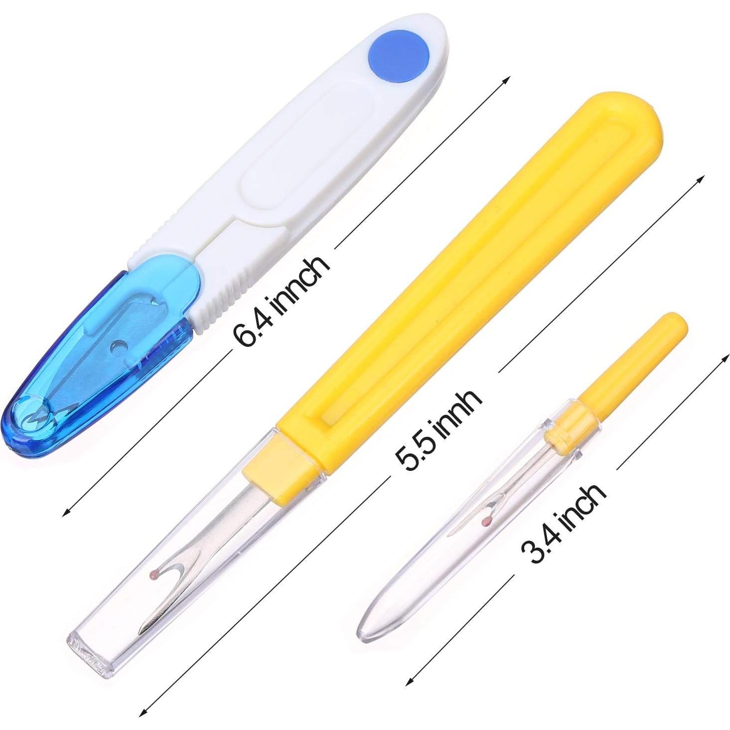 Kit de Descosedores de Costura Elisel 10 Piezas con Tijera y Cinta Métrica