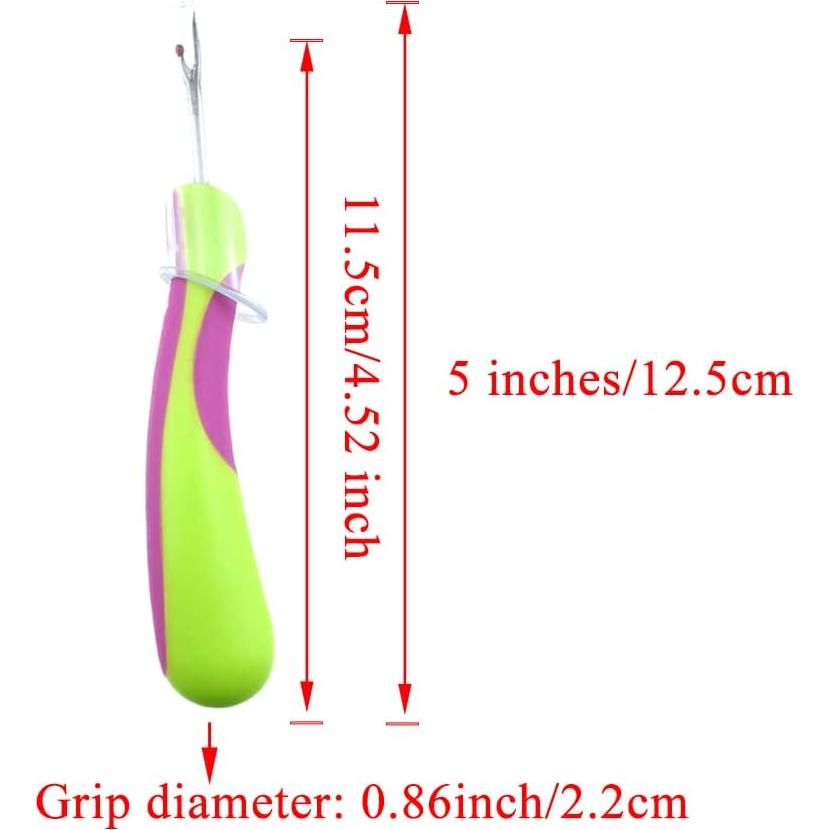 Desgarrador de Costuras HAHIYO 12.5cm Mango Ergonómico Verde