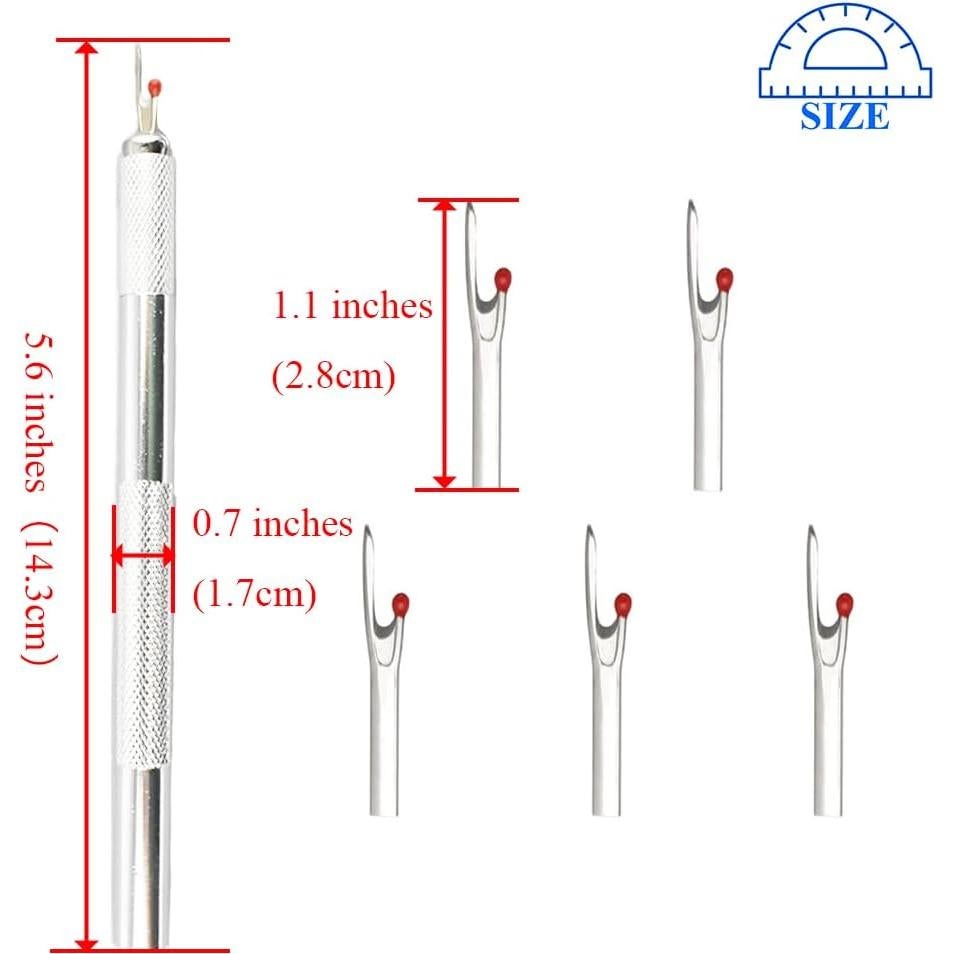 Cortador de Costuras HAHIYO con 5 Cuchillas Intercambiables 14.3 cm