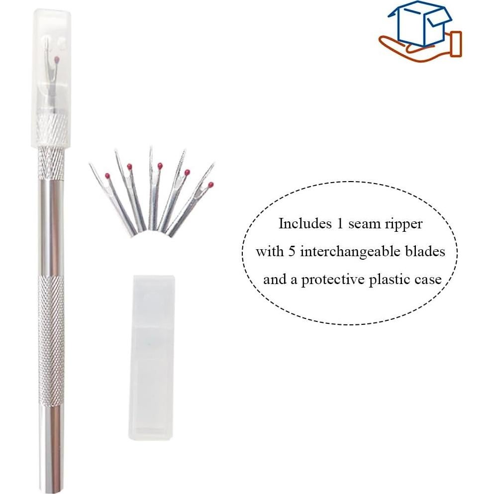 Cortador de Costuras HAHIYO con 5 Cuchillas Intercambiables 14.3 cm