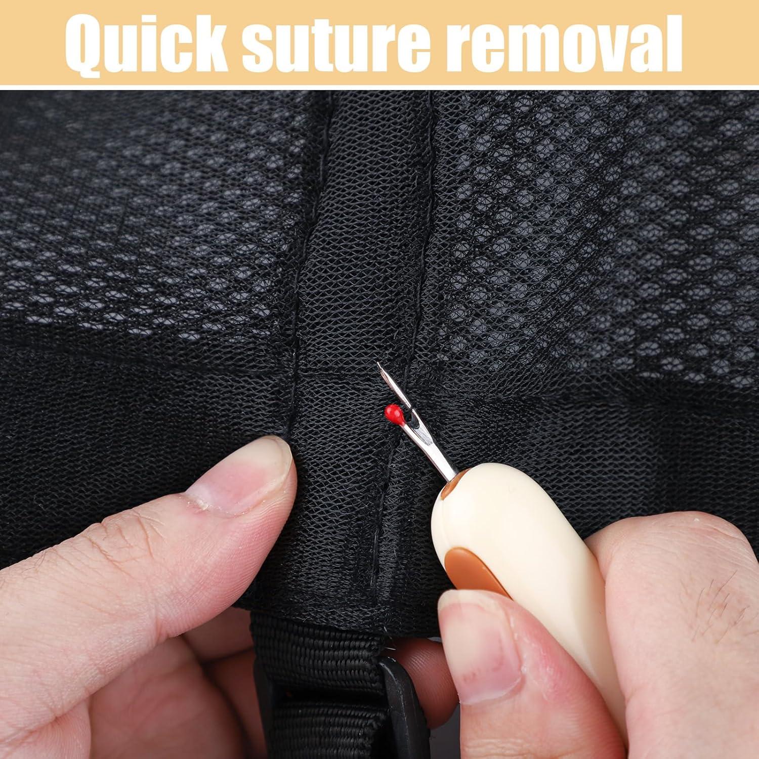 Enhebrador de Aguja y Desgarrador 2 en 1 NQEUEPN Amarillo