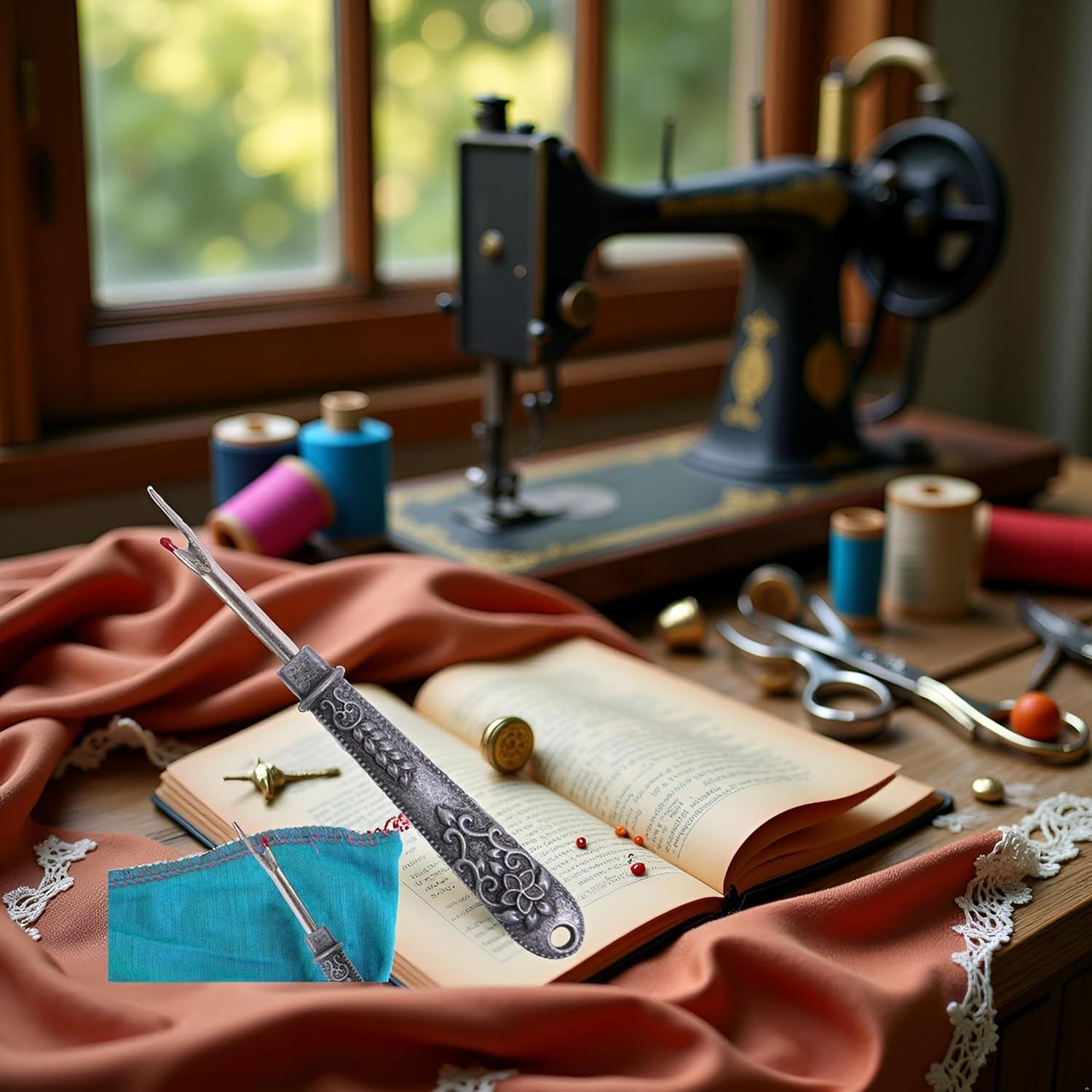 Desgarrador de Costura Qintreesify Plata Antigua Multiusos