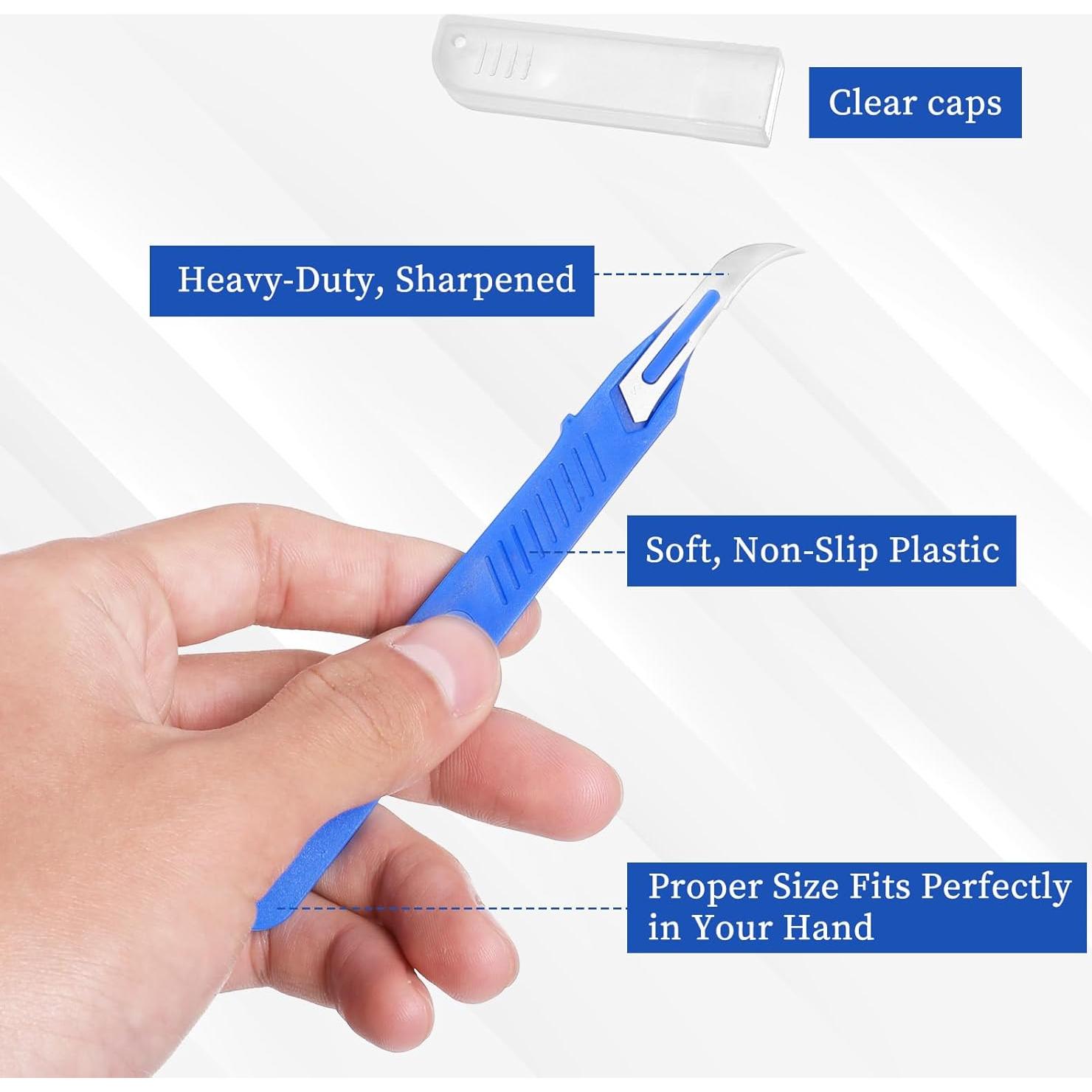 10 Piezas Removedor de Costura Lusofie, Mango Antideslizante