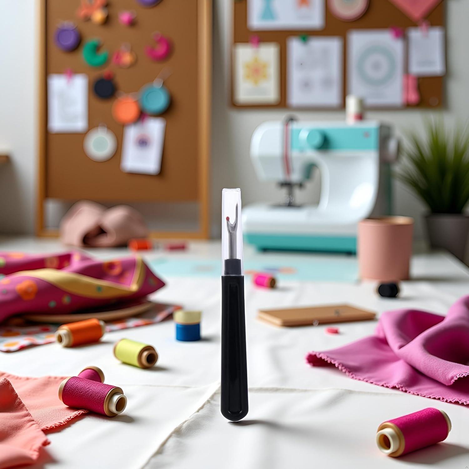 Removedor de Hilo Negro Juroicessry - Herramienta de Costura