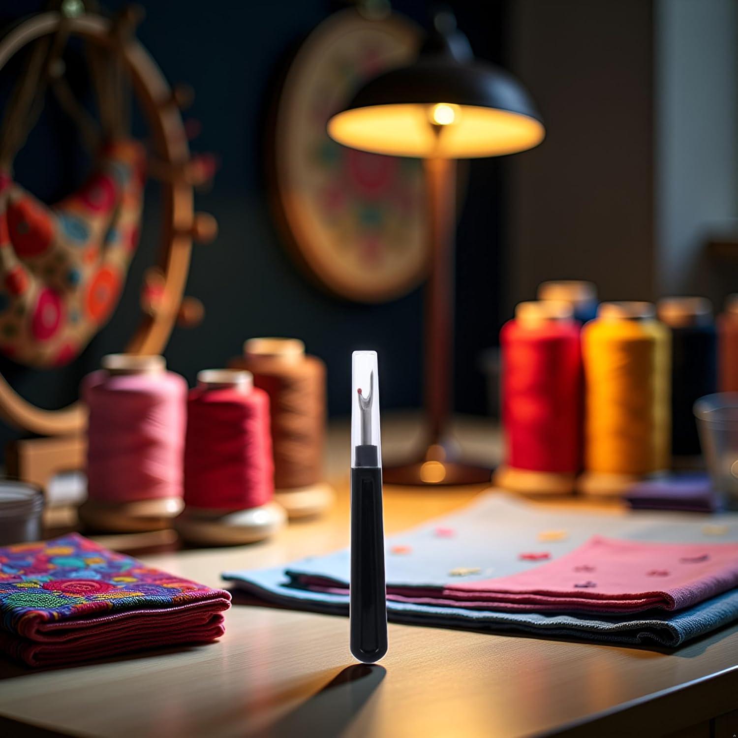 Removedor de Hilo Negro Juroicessry - Herramienta de Costura