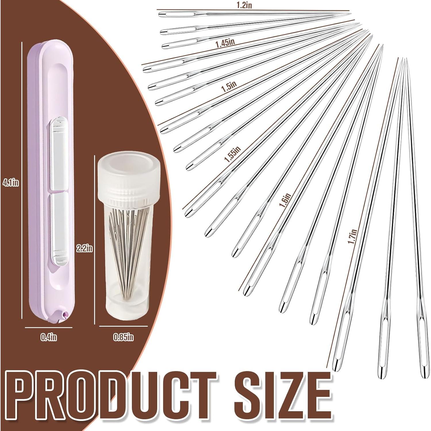 Enhebrador de Aguja y Desgarrador 2 en 1 Mejorado - 3 Piezas