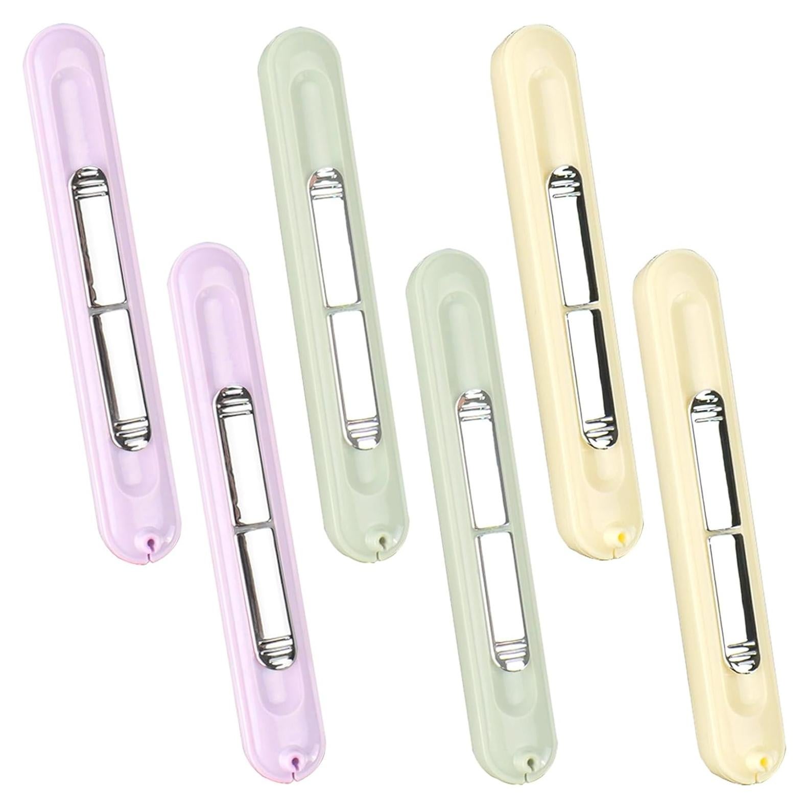 6 Piezas Enhebradores de Agujas 2 en 1 LIOUCBD Multifuncional