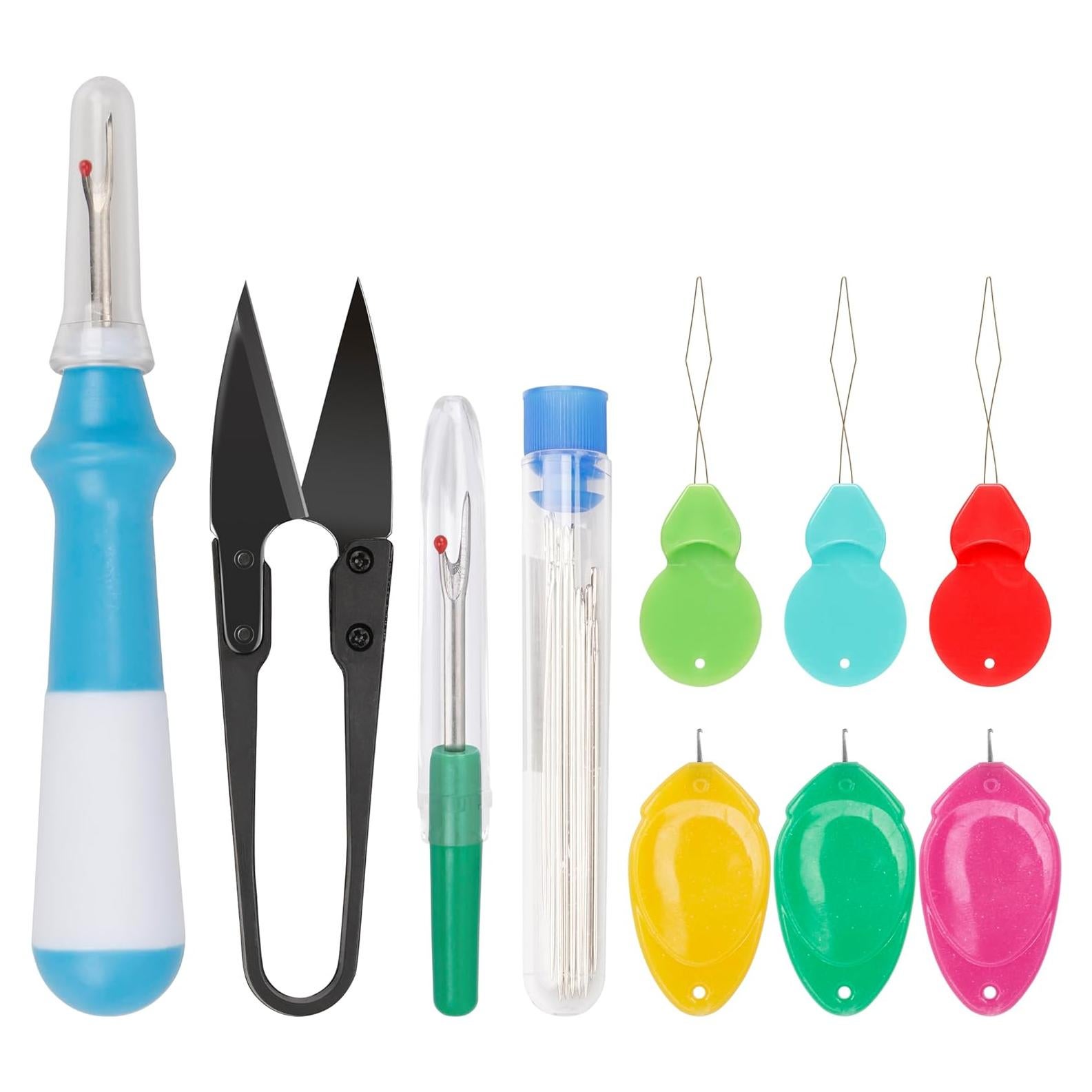 Juego de Descosedores XCZYN con Tijeras y Agujas de Coser