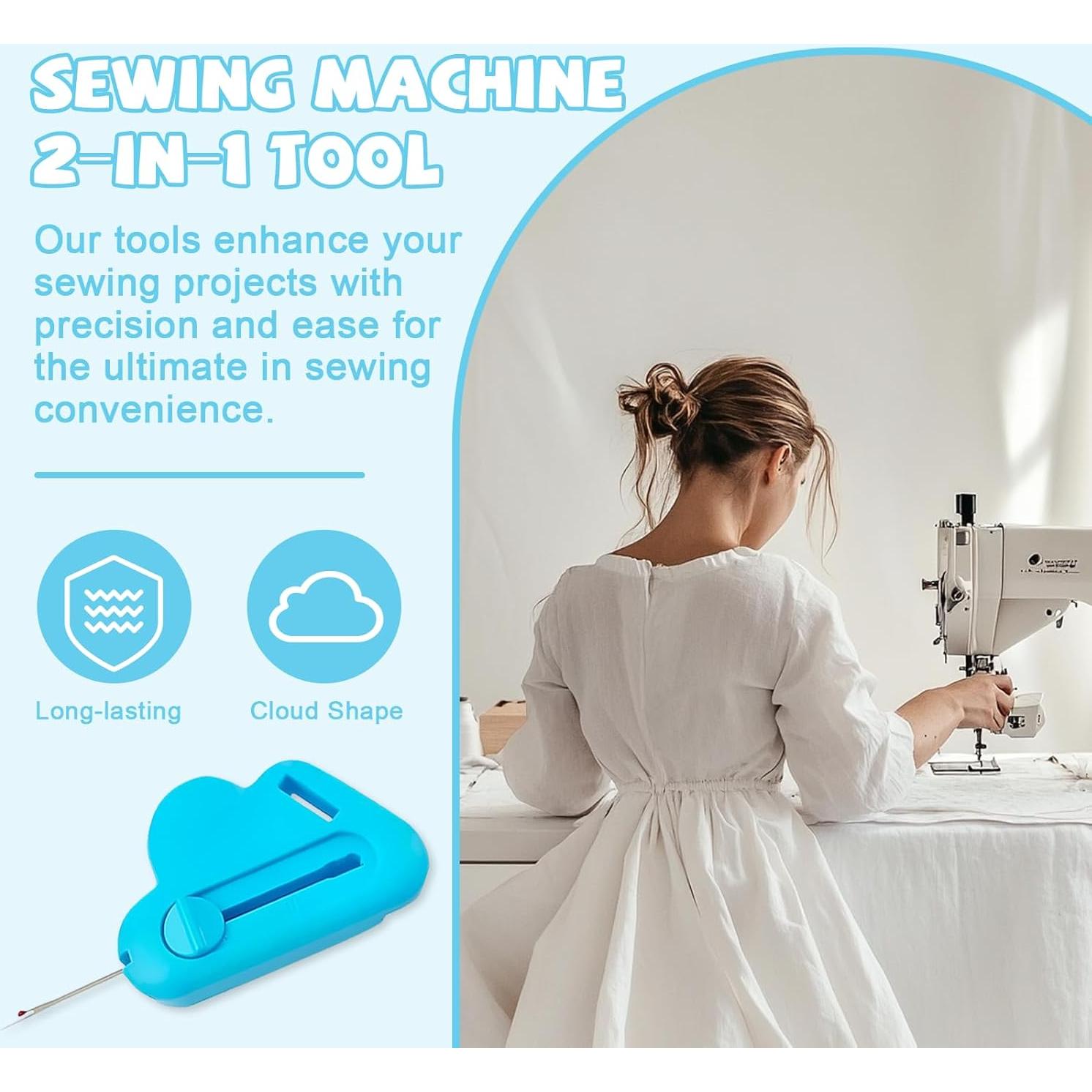 Guía de Costura Magnética 2-en-1 Eastrpupira con Desgarrador