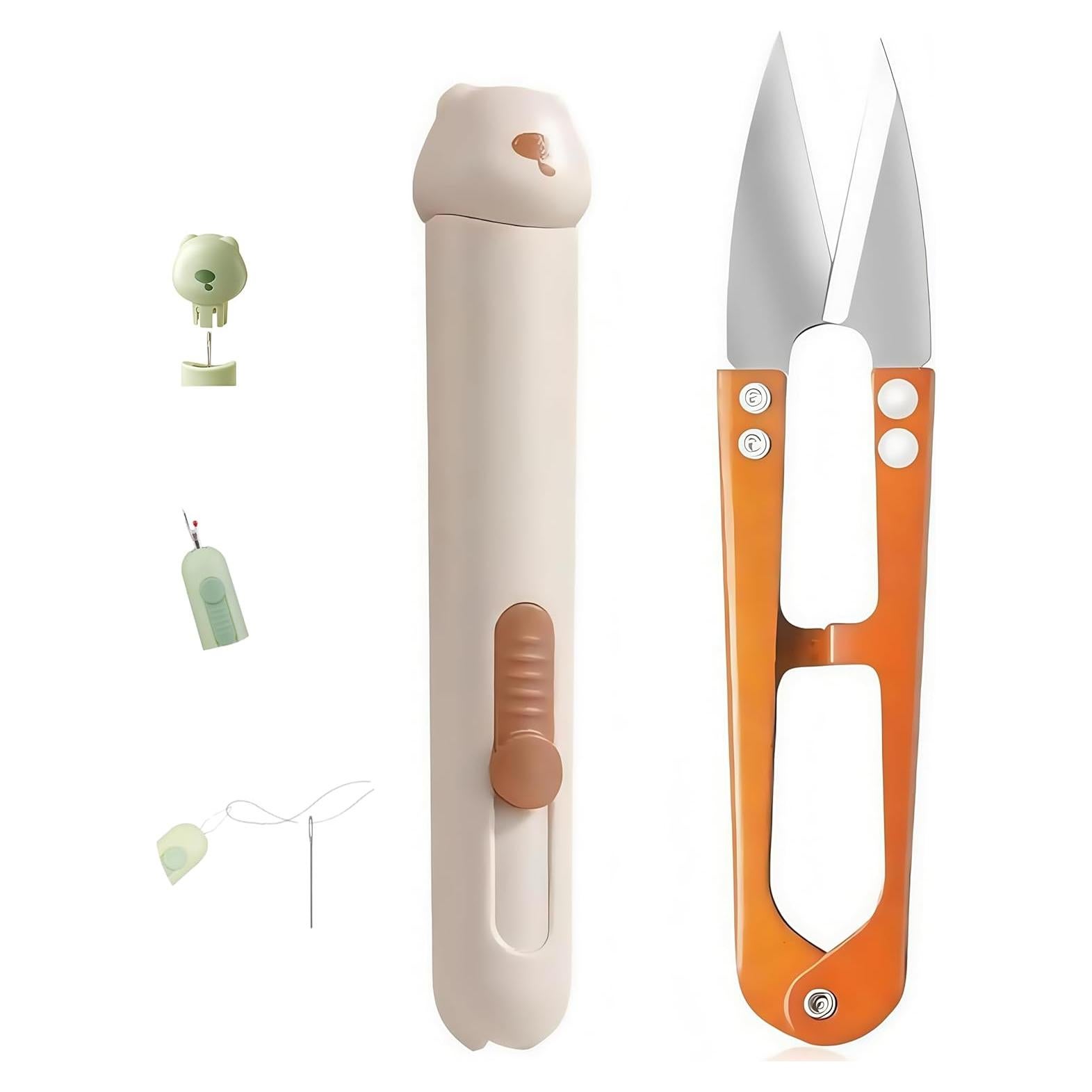 Kit de Costura 3 en 1 LINHUNCAT con Desgarrador y Tijeras