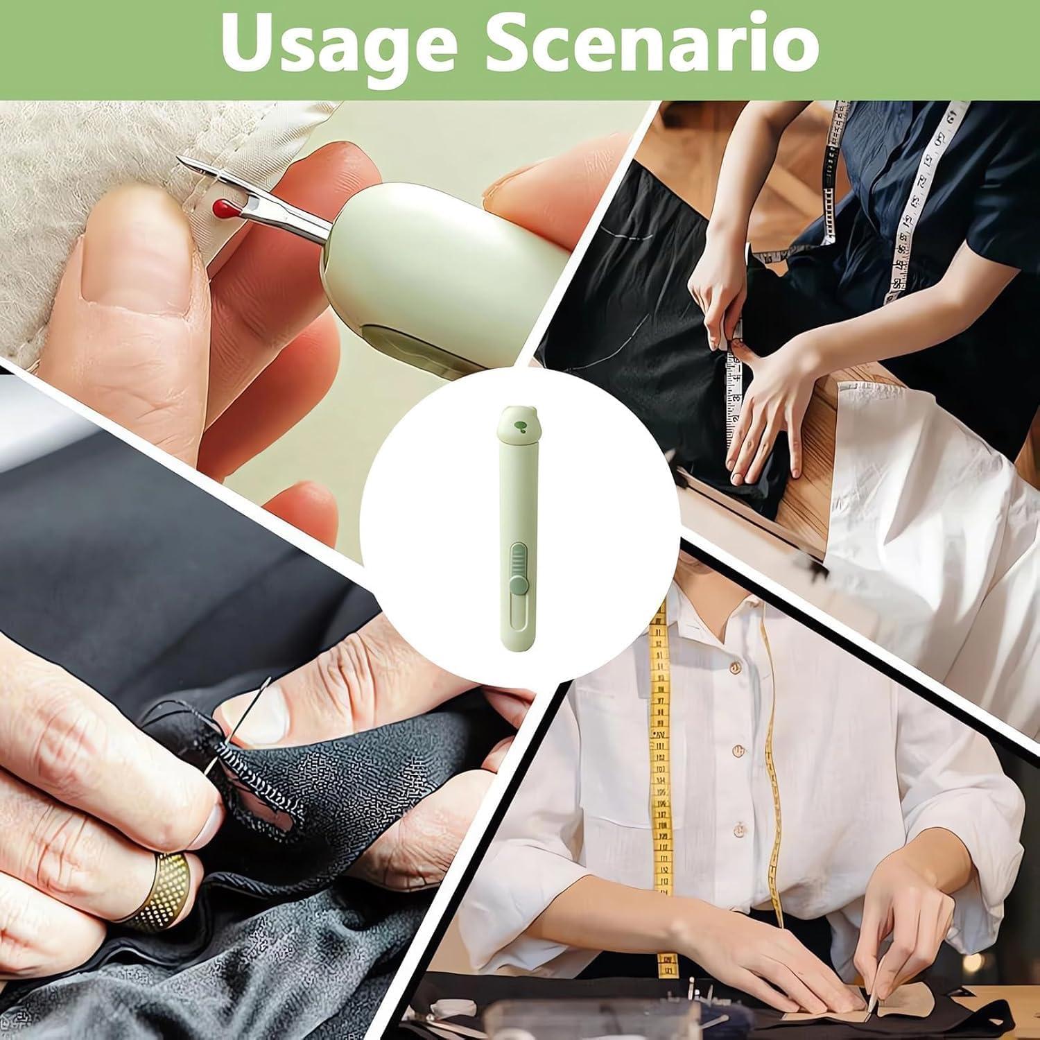 Kit de Costura 3 en 1 LINHUNCAT con Desgarrador y Tijeras