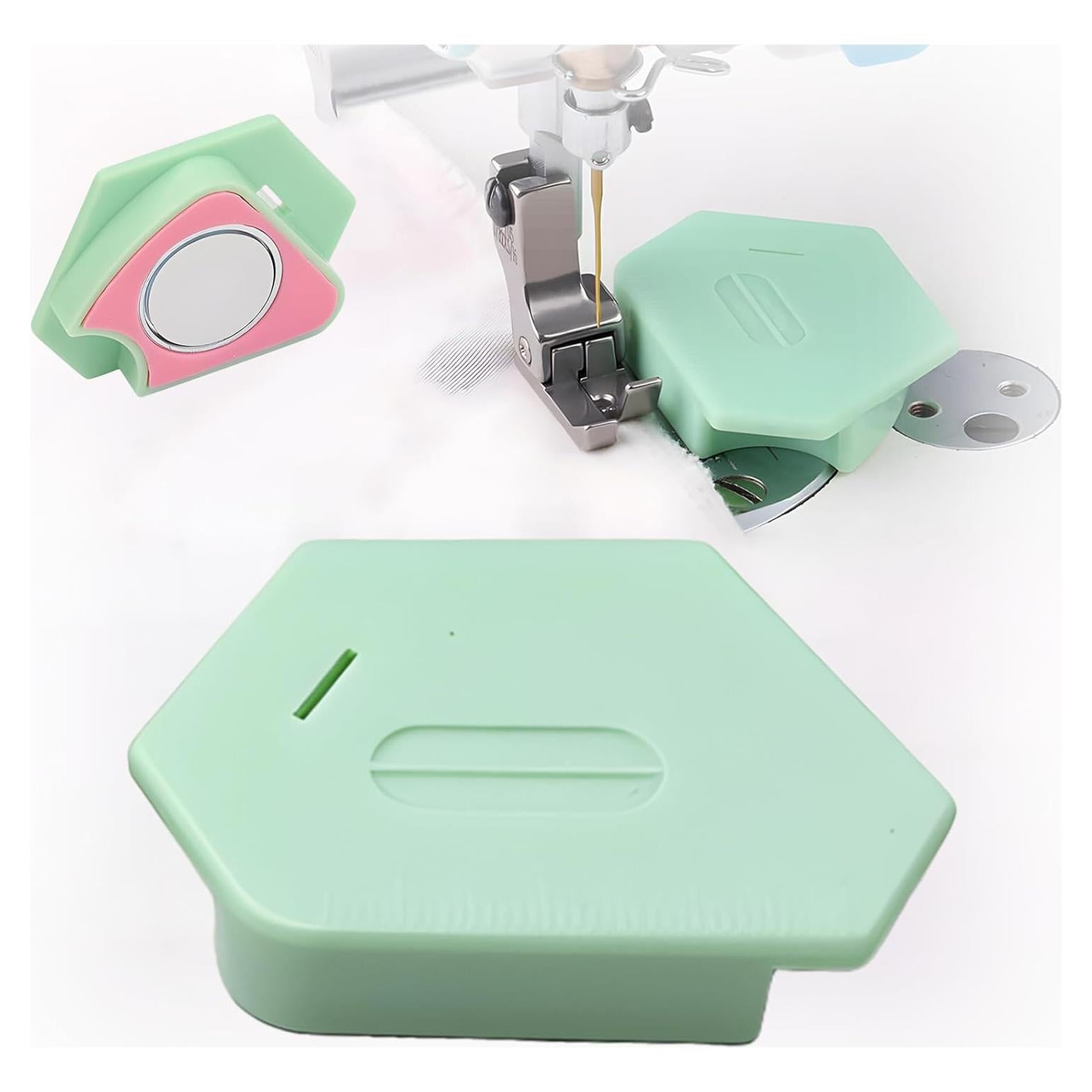 Guía de Costura Magnética Anytin para Máquina de Coser Verde