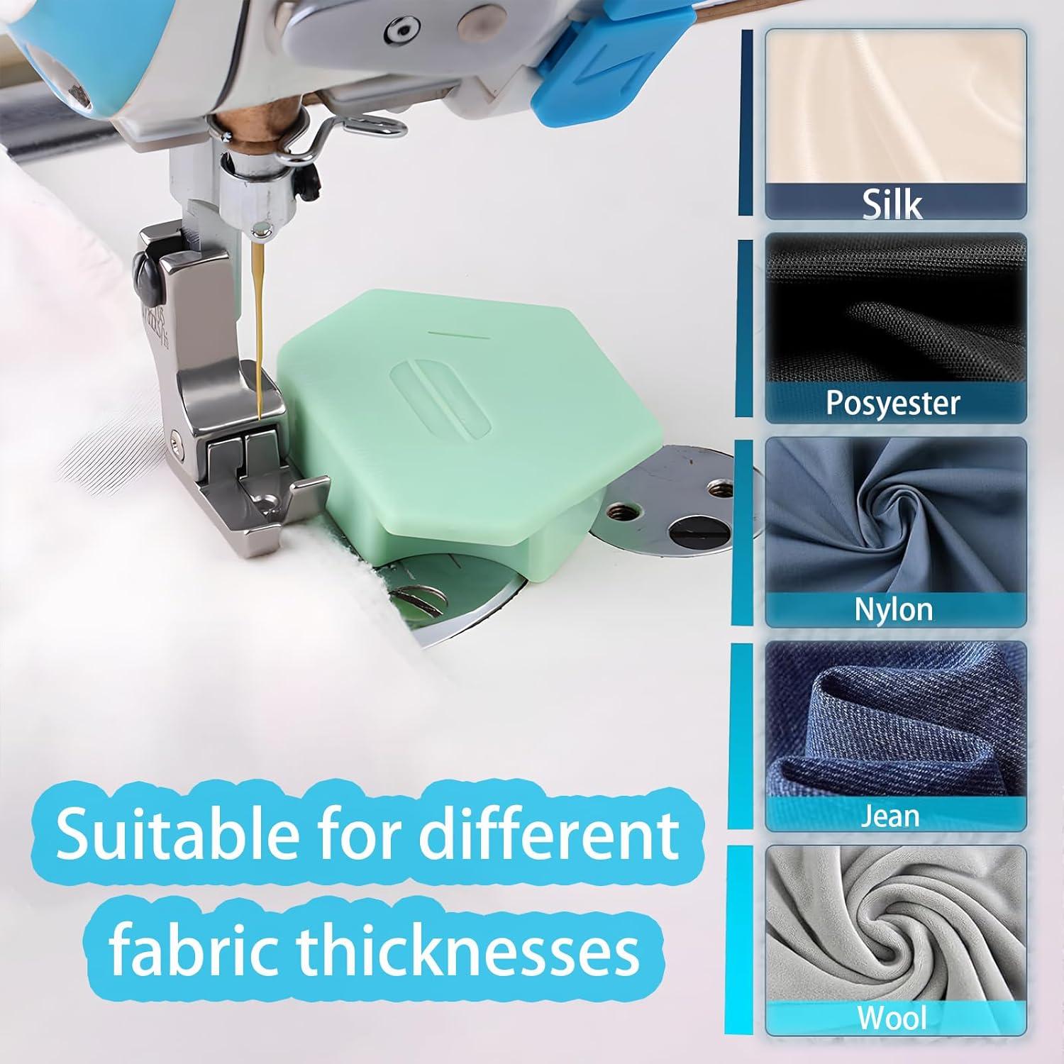 Guía de Costura Magnética Anytin para Máquina de Coser Verde