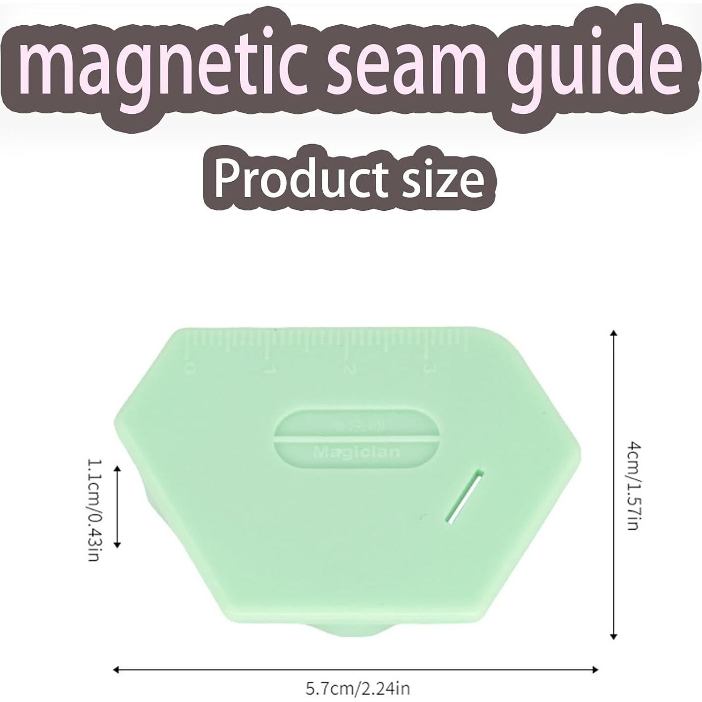 Guía de Costura Magnética Anytin para Máquina de Coser Verde