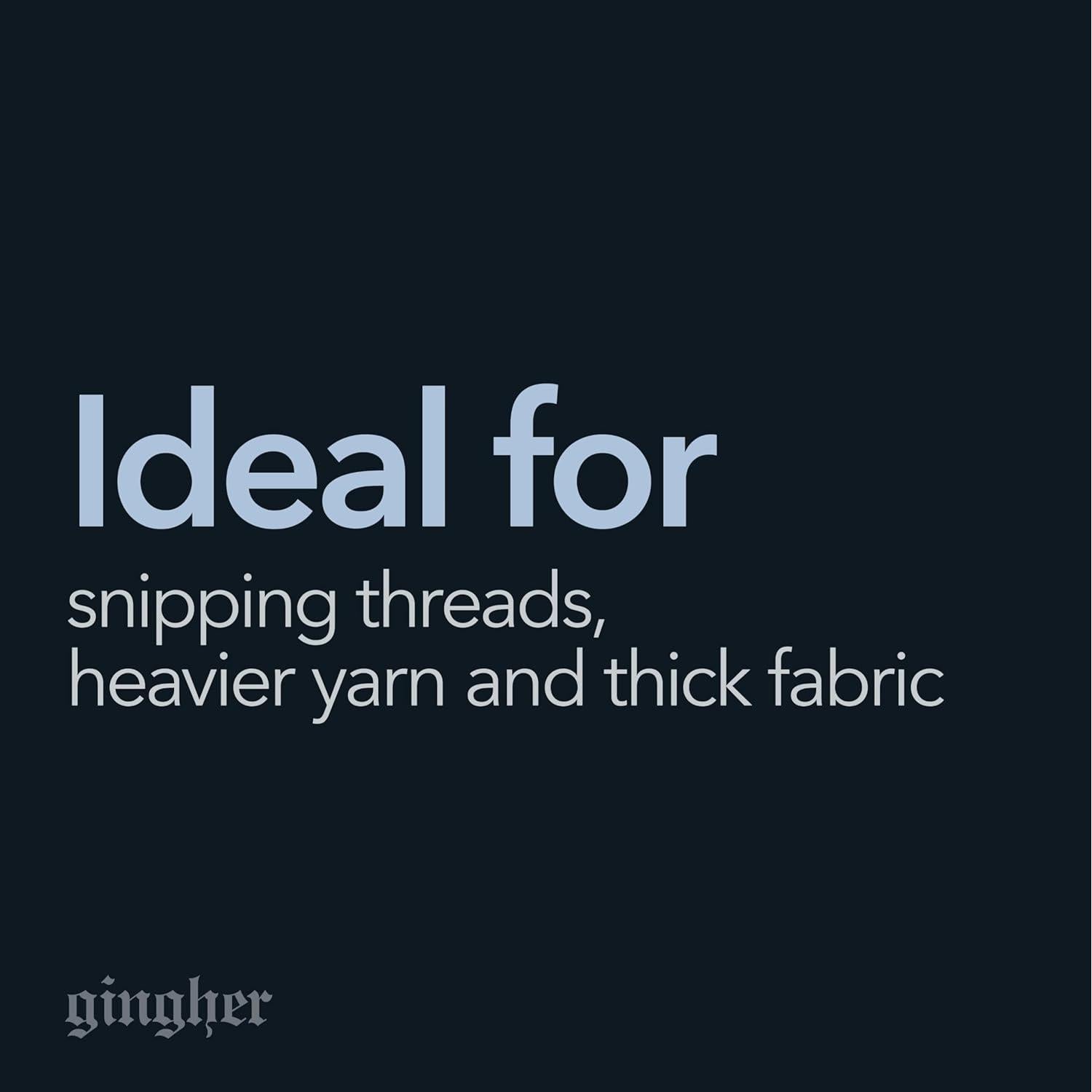 Tijeras de Hilo Gingher de Acero Inoxidable 11.4 cm con Funda