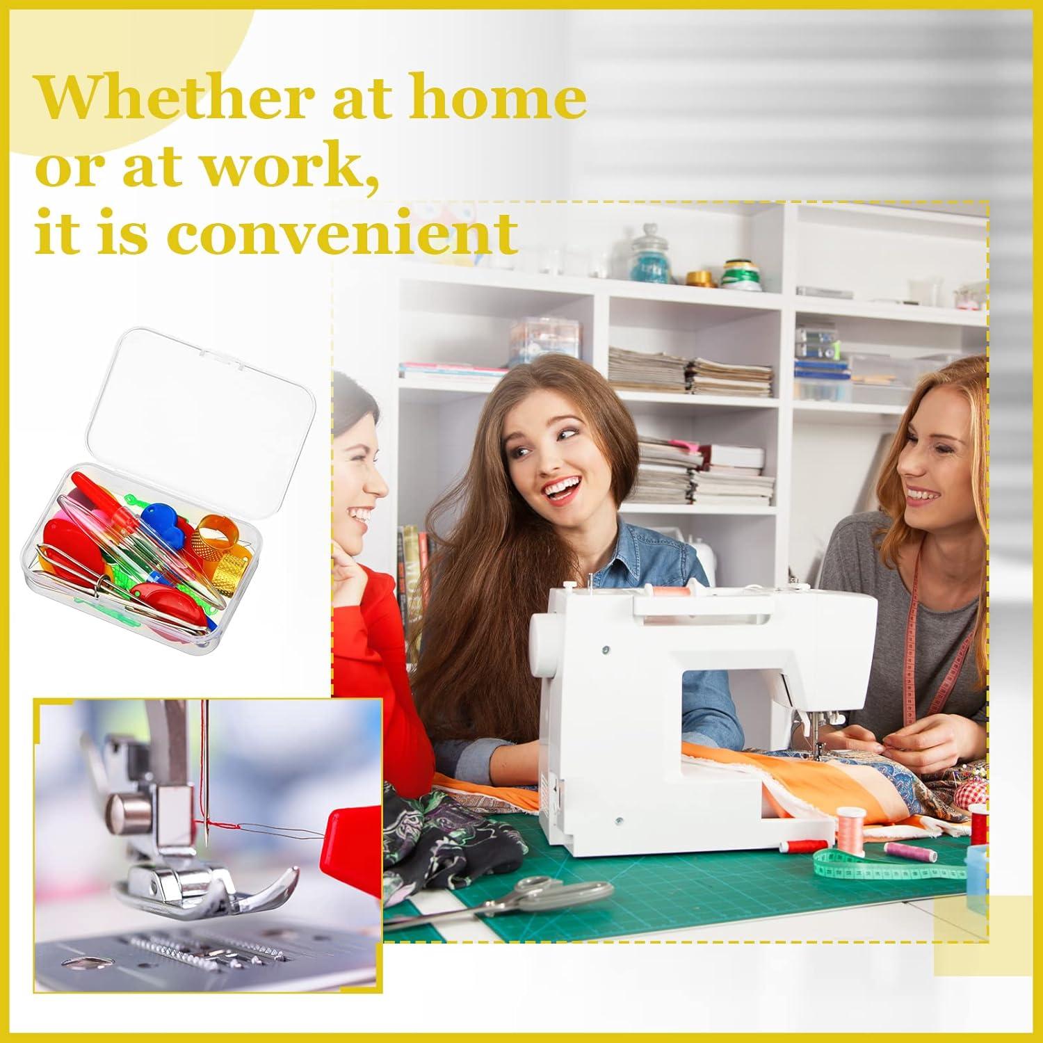 Kit de Costura 26 Piezas MTLEE - Enhebradores, Tijeras y Más