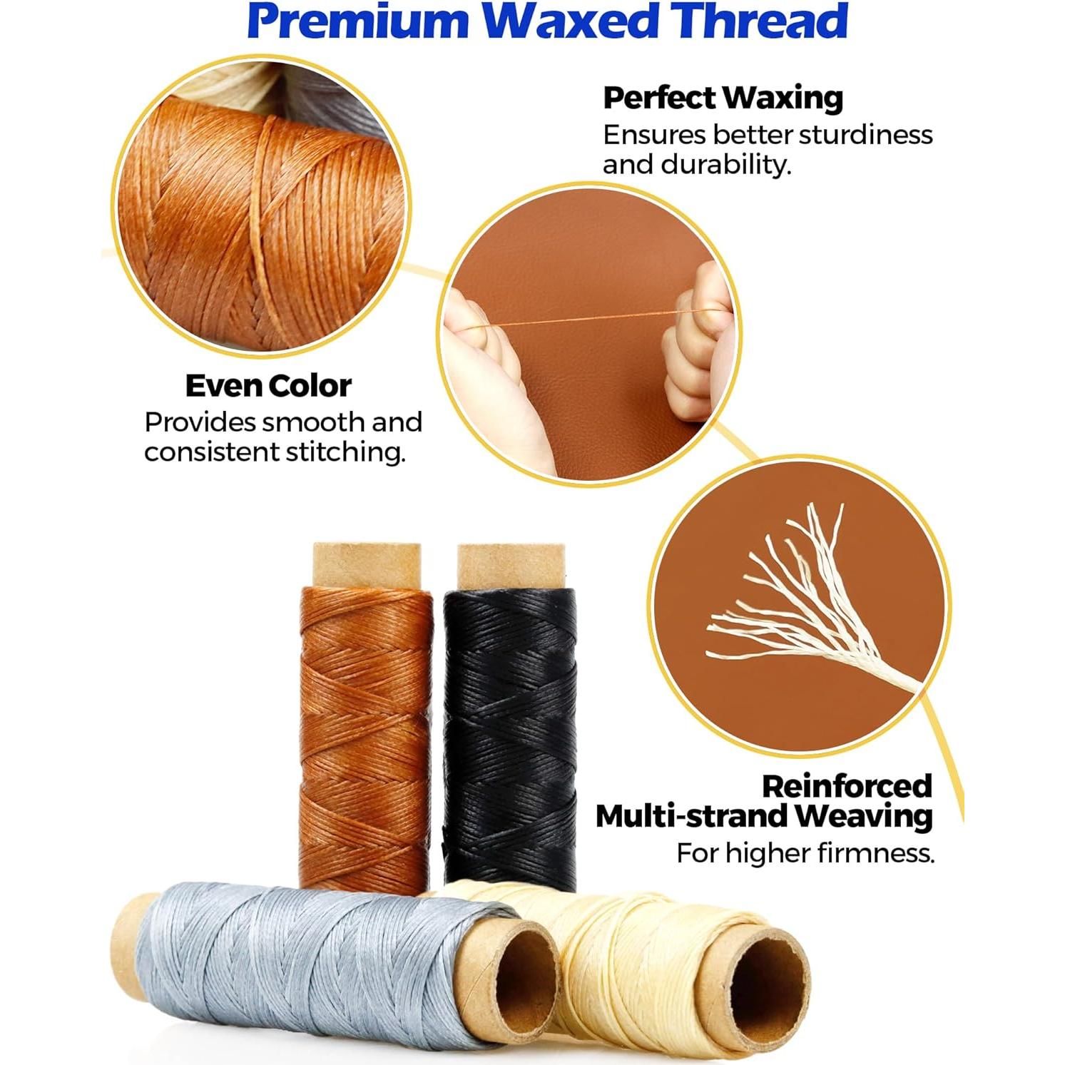 Kit de Reparación de Cuero PLANTIONAL 31 Piezas con Estuche