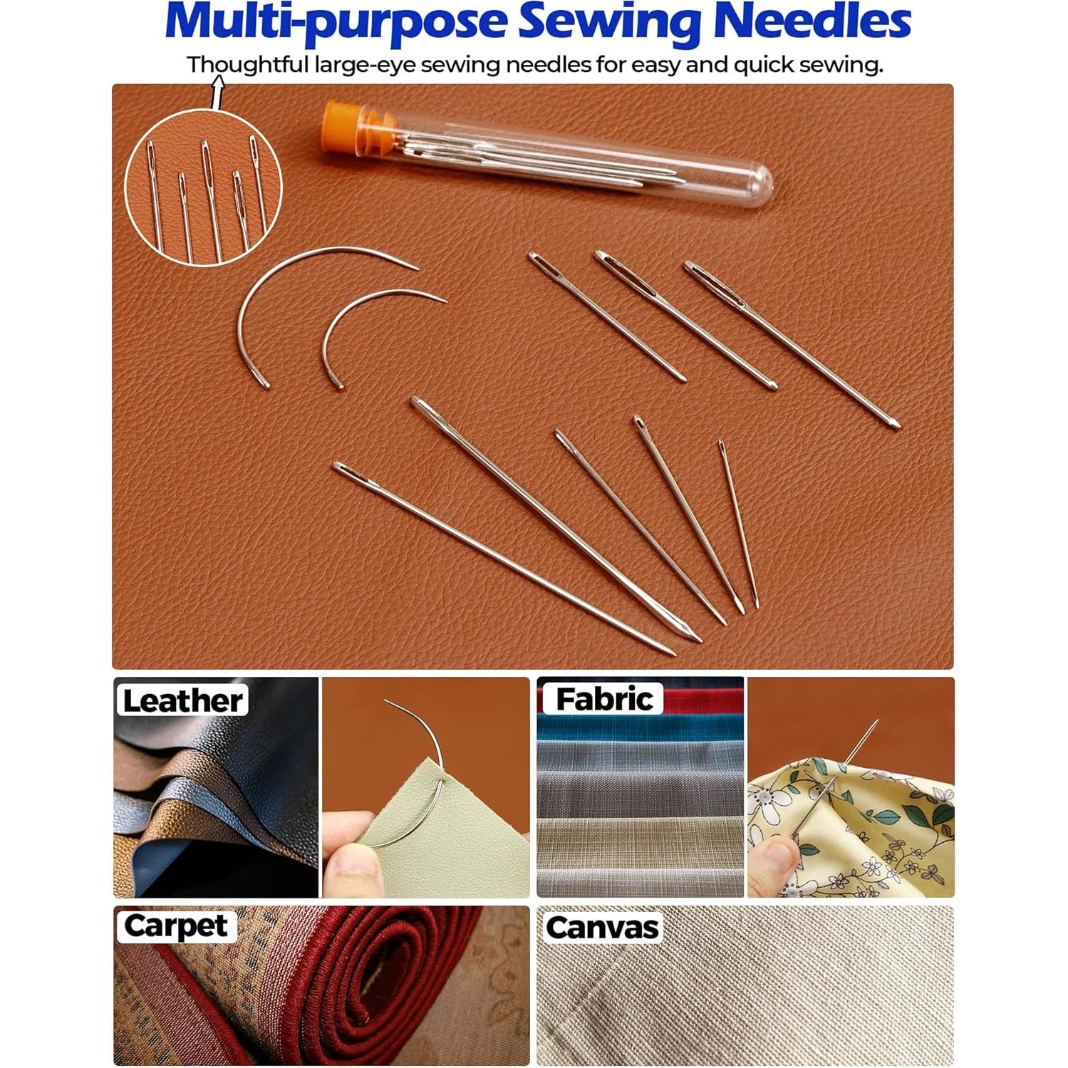 Kit de Reparación de Cuero PLANTIONAL 31 Piezas con Estuche