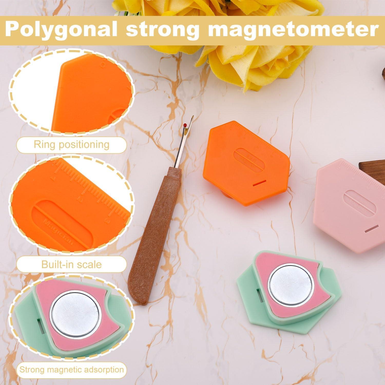 Juego de 4 Guías Magnéticas para Costura Gosknor con Descosedor