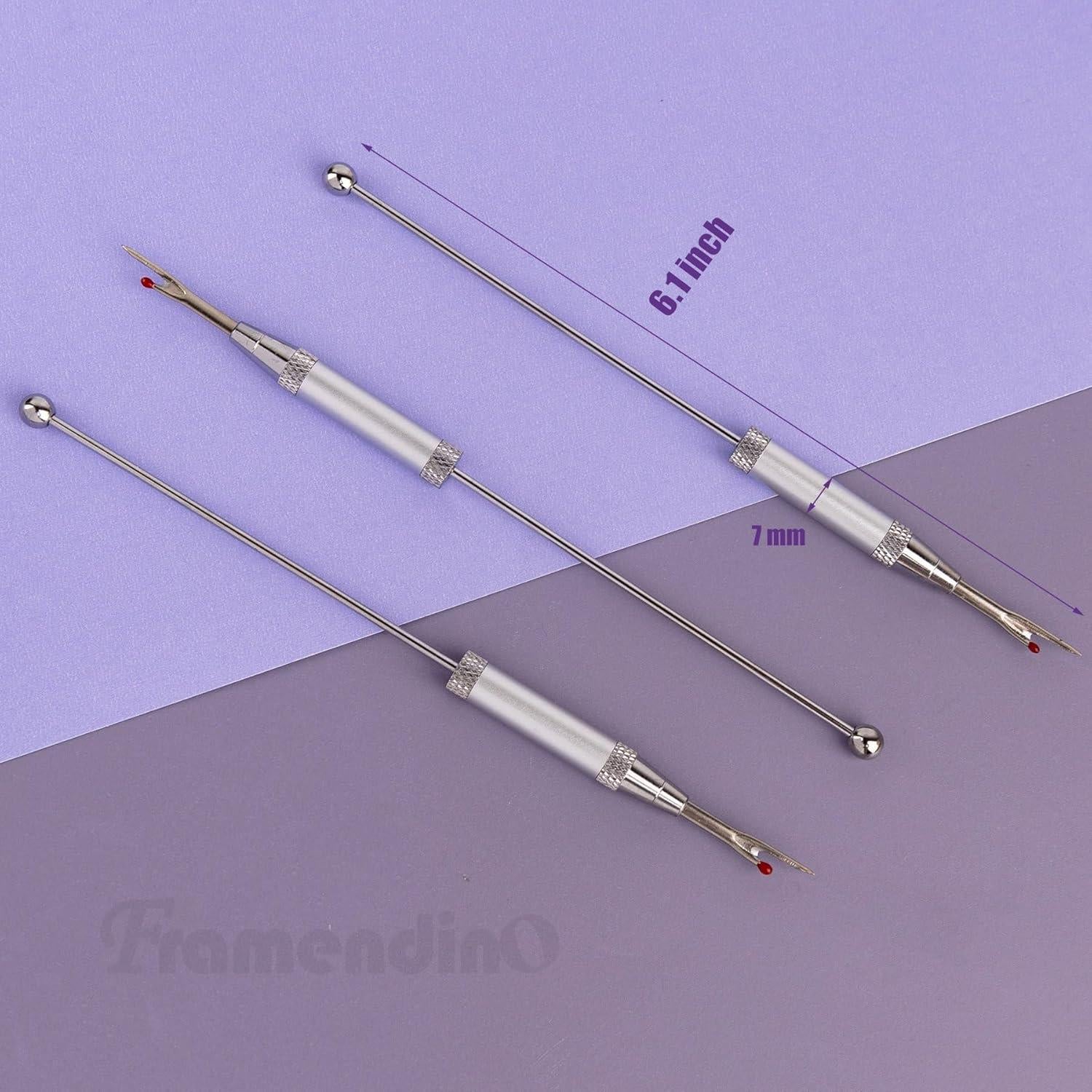 Cortador de Hilo con Perlas Framendino - 10 Piezas 15.5 cm