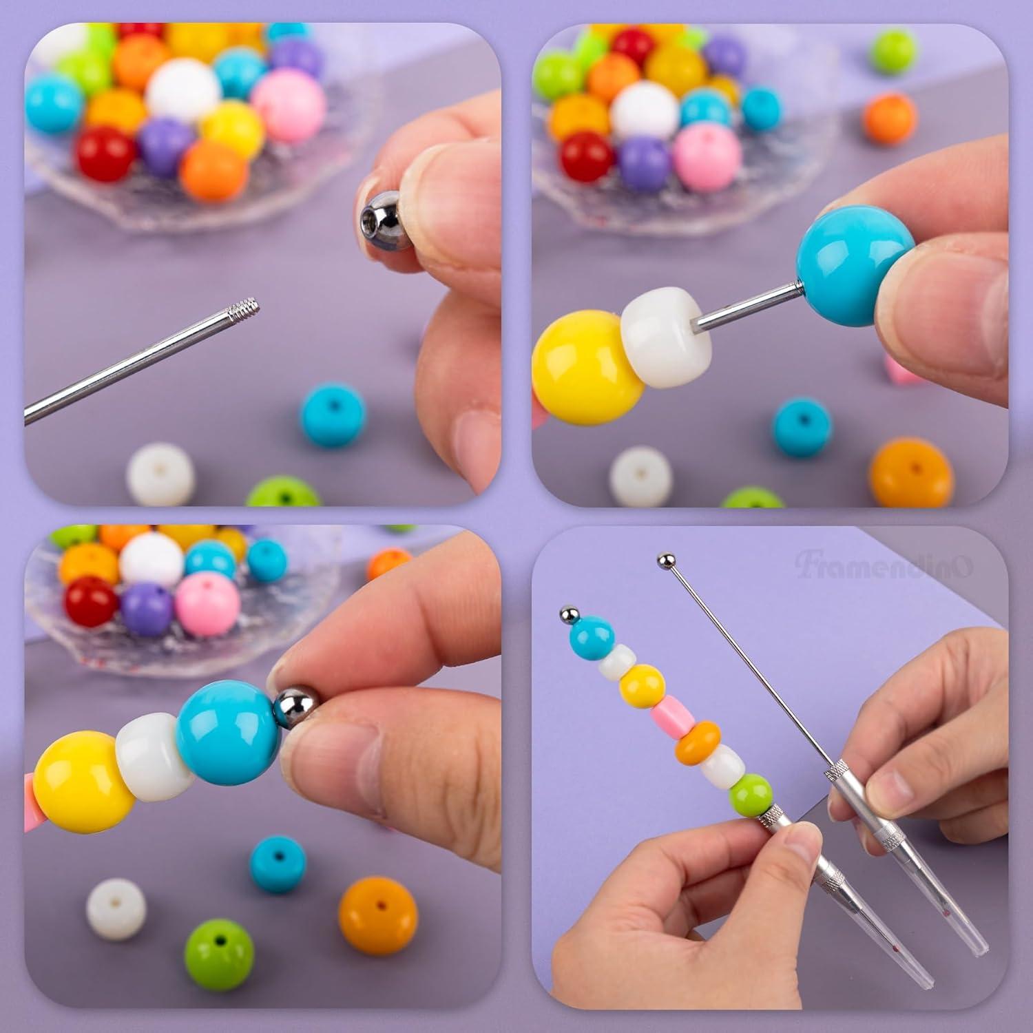 Cortador de Hilo con Perlas Framendino - 10 Piezas 15.5 cm