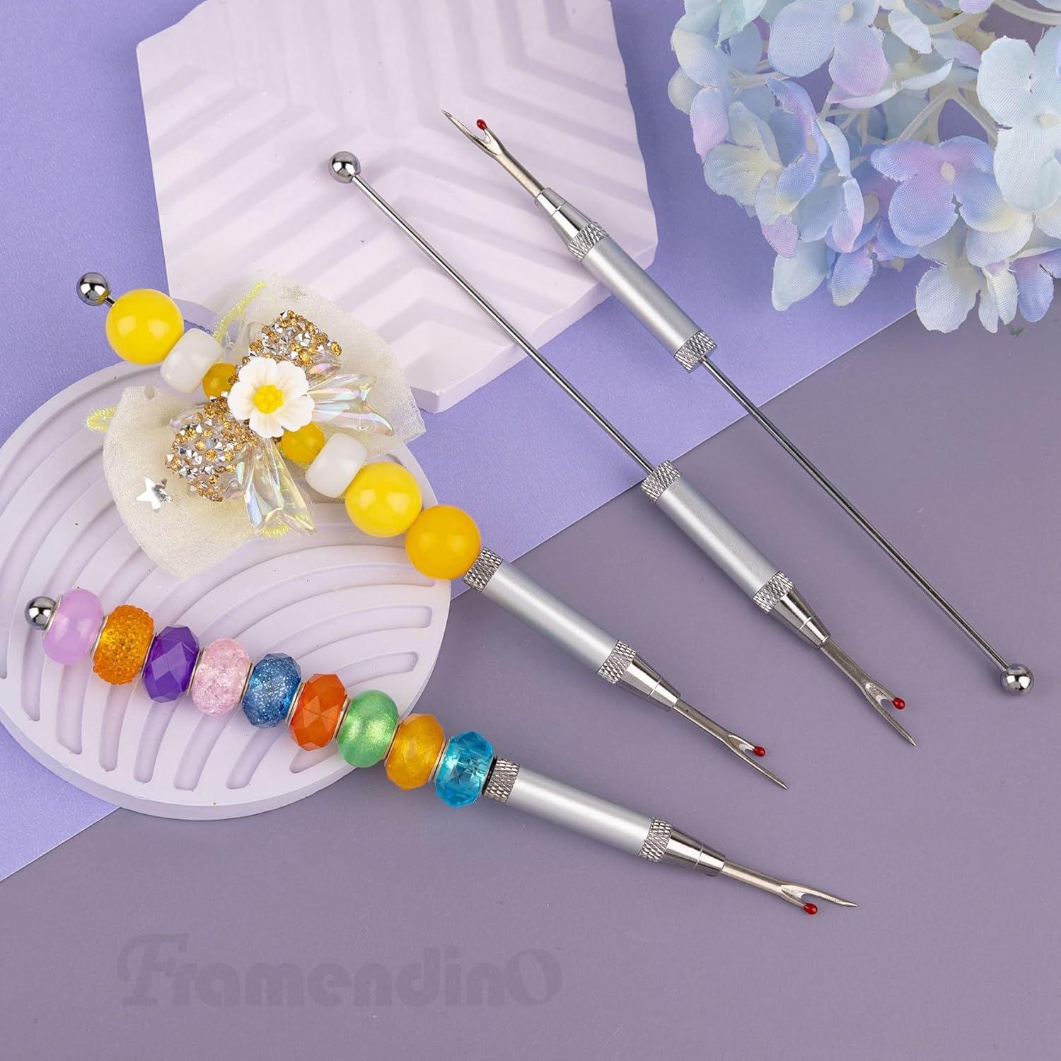 Cortador de Hilo con Perlas Framendino - 10 Piezas 15.5 cm