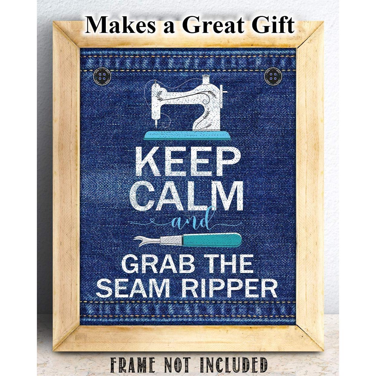 Impresión artística sin marco 11x14 - Mantén la calma - Norm Lanier