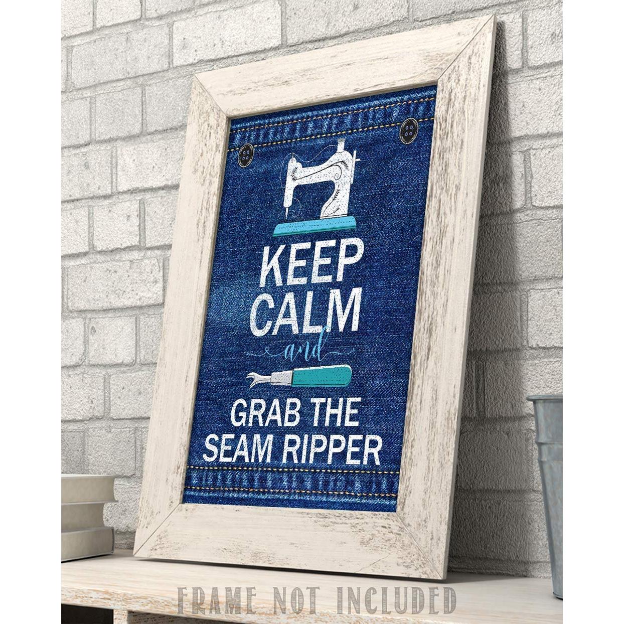 Impresión artística sin marco 11x14 - Mantén la calma - Norm Lanier