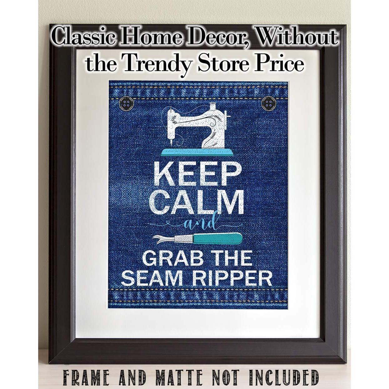 Impresión artística sin marco 11x14 - Mantén la calma - Norm Lanier