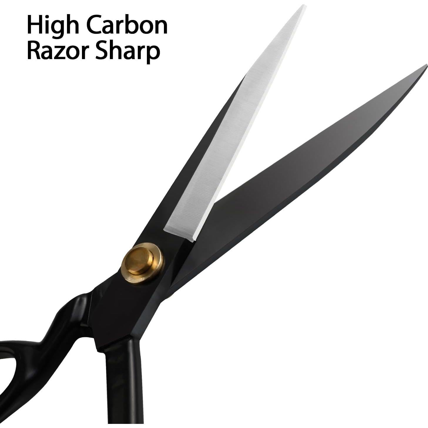 Tijeras de Tela H HILITING 20 cm Acero Alto Carbono Negro