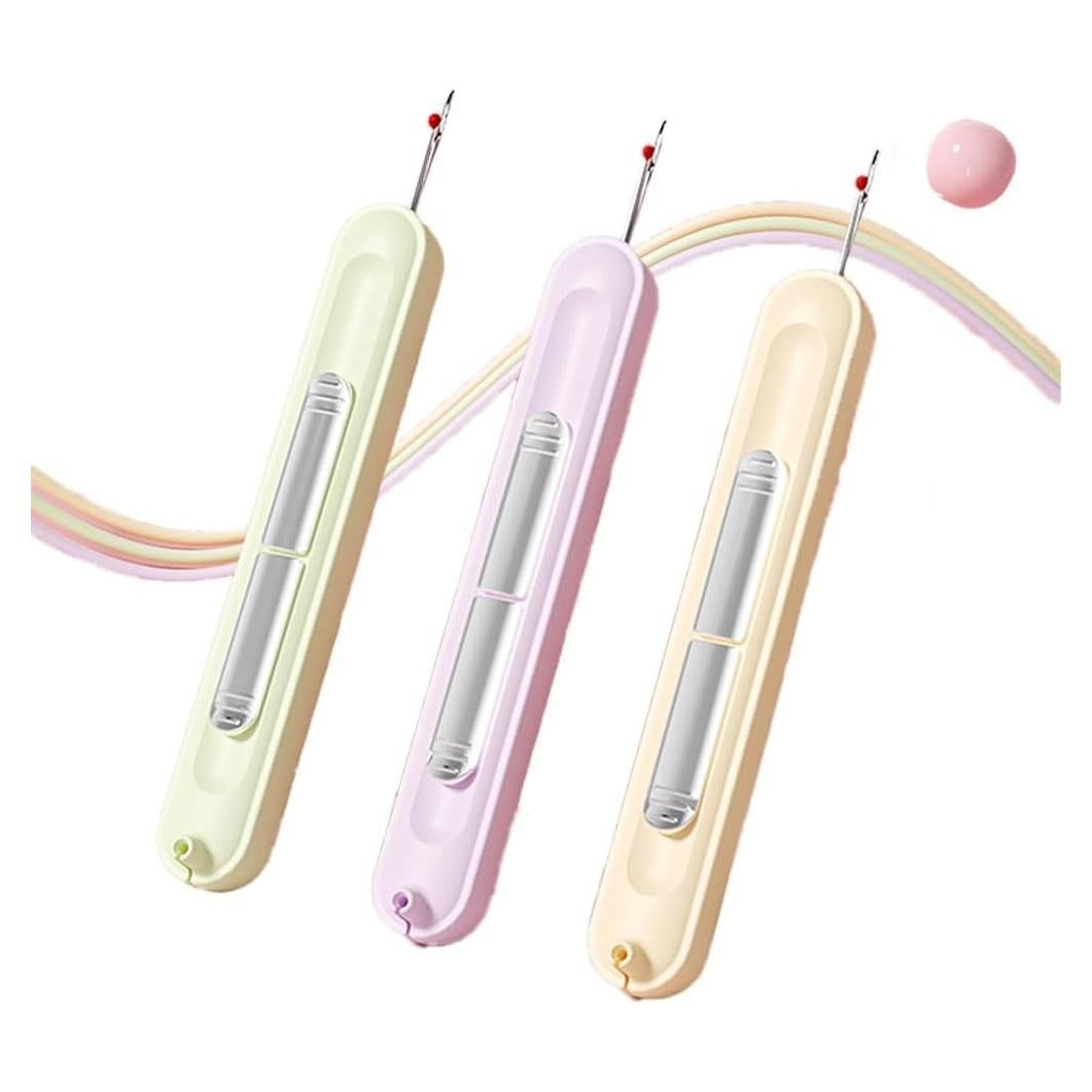 Combo 3 en 1 Enhebrador de Agujas y Desgarrador de Costuras