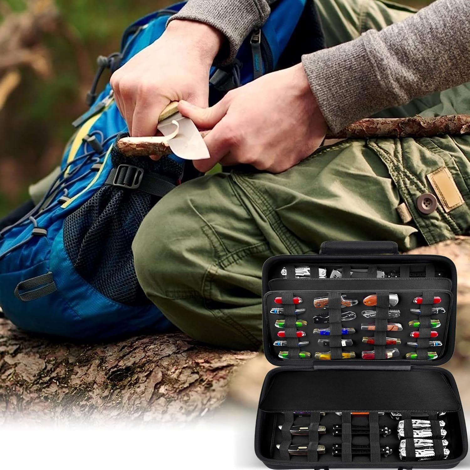 Estuche Organizador para 64+ Cuchillos de Bolsillo GWCASE