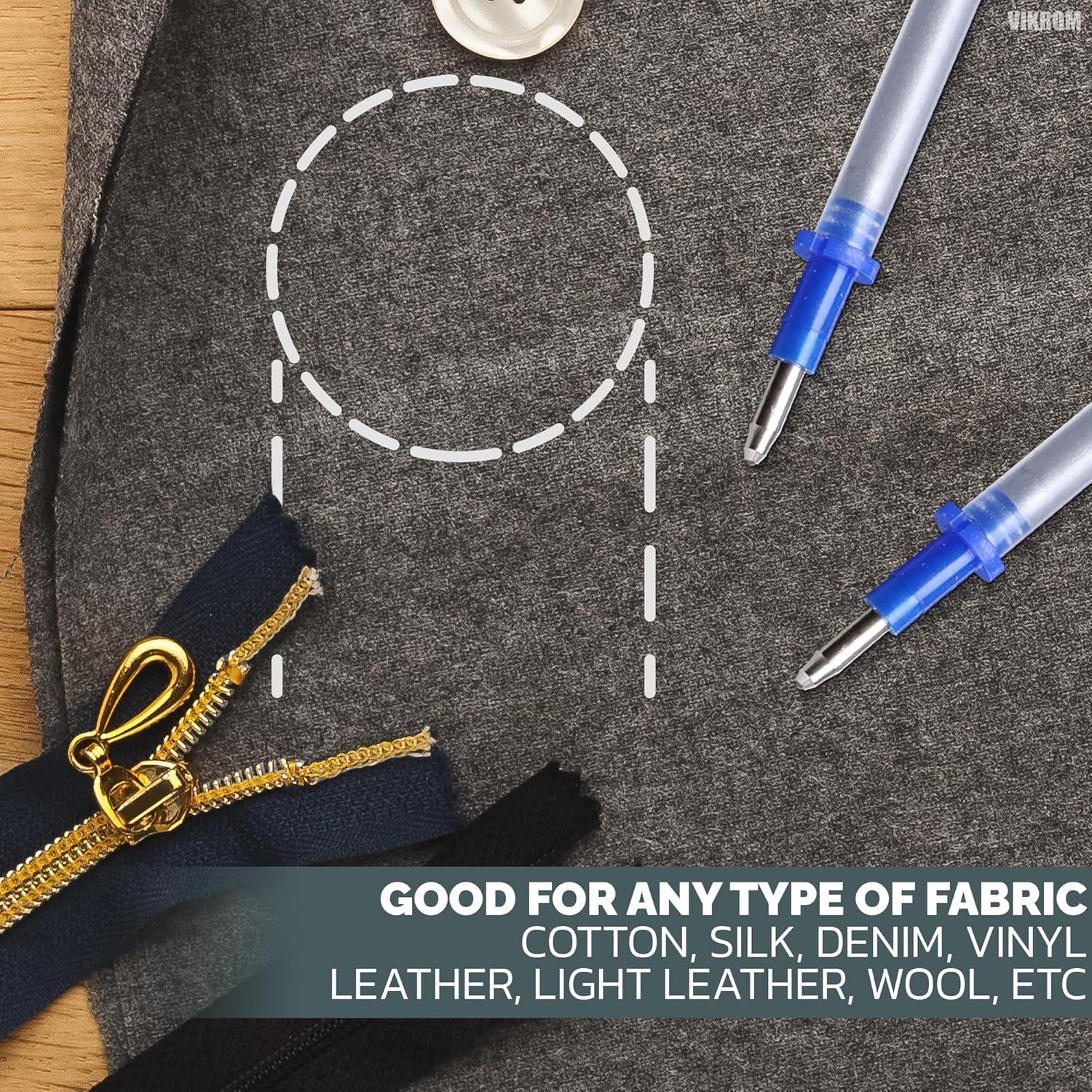 Recargas de Pluma de Tela Plateadas VIKROM - 100 Piezas 13 cm