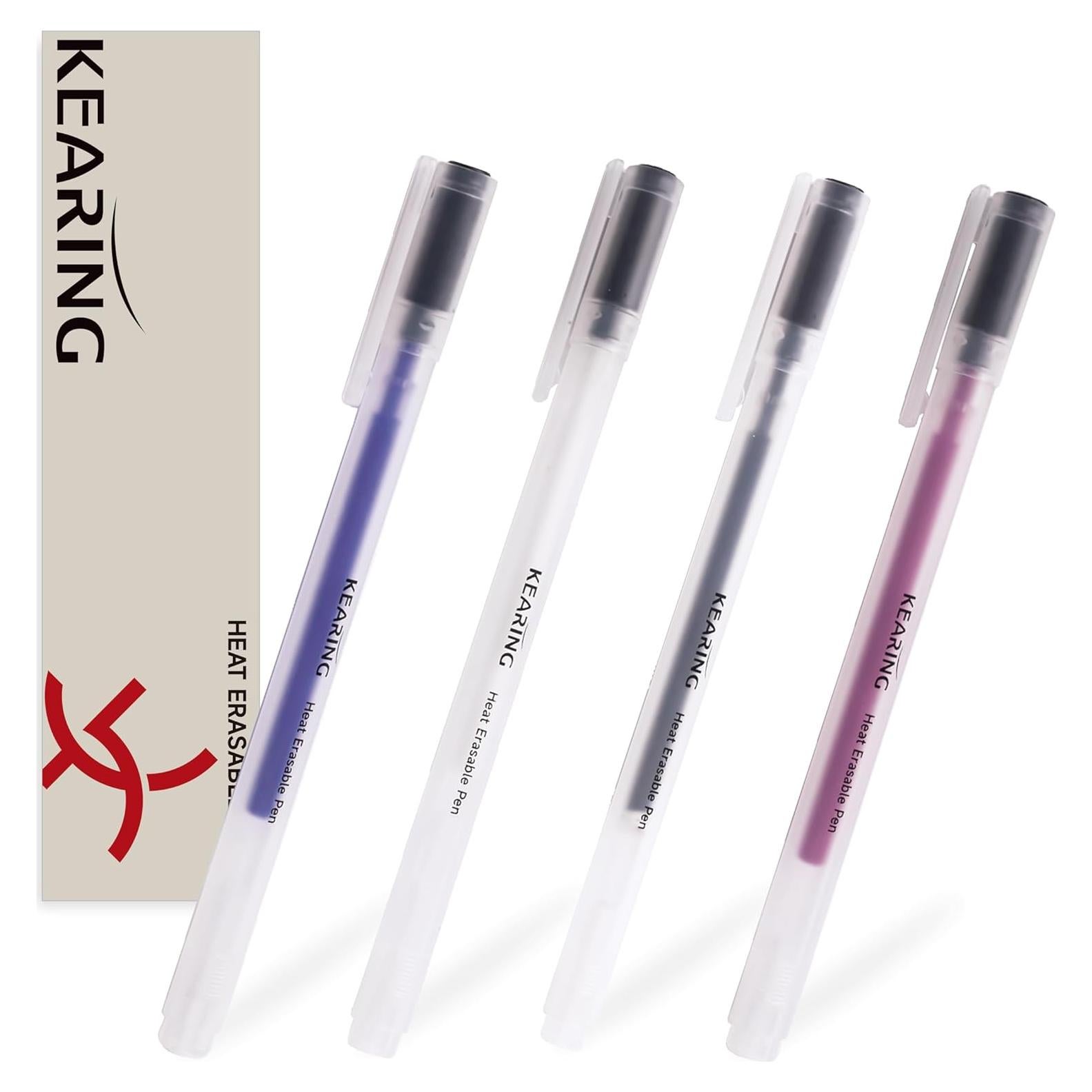 Juego de 4 Marcadores Borrables por Calor KEARING - Manualidades