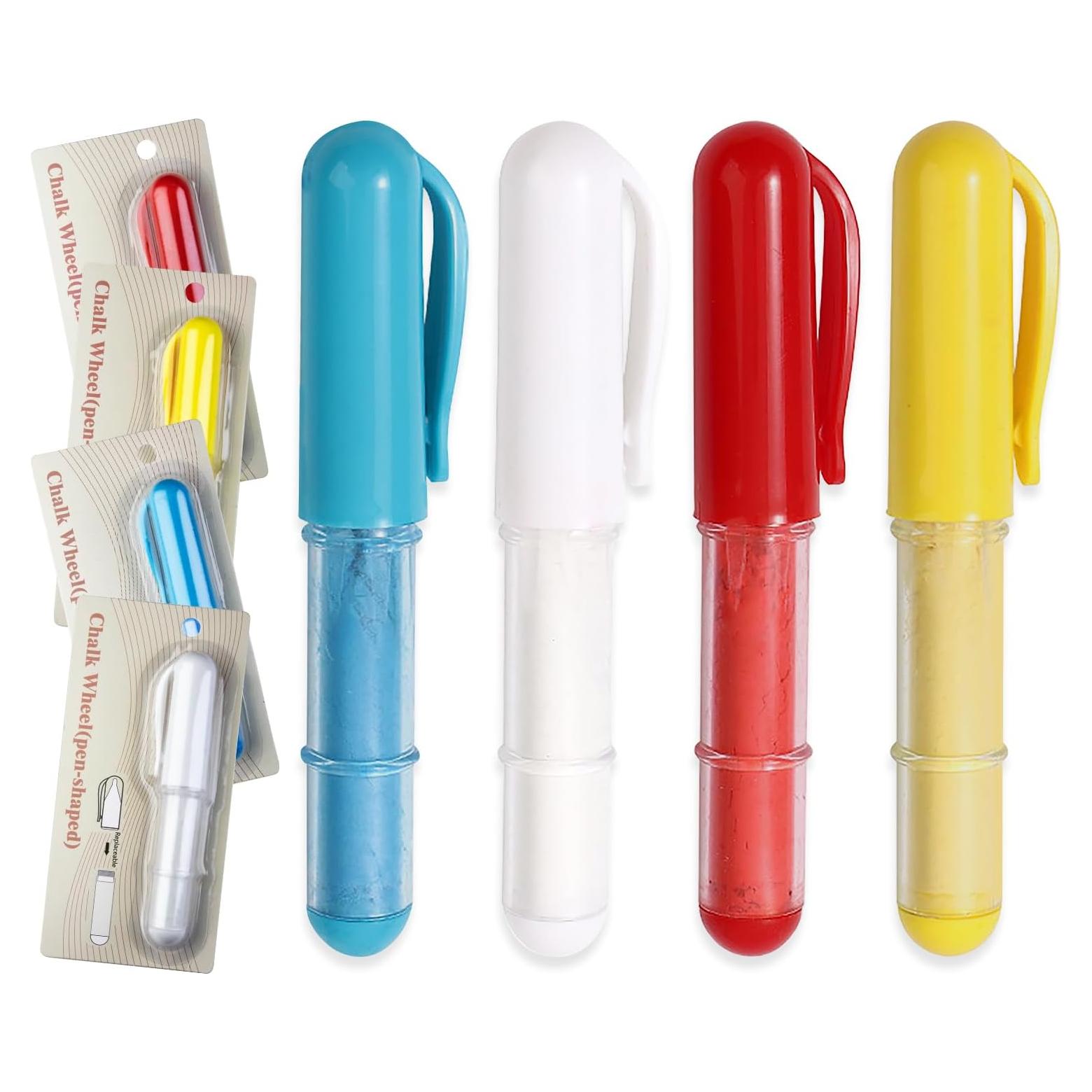 Tiza de Costura Borrable Chaseroad 4 Colores 67.6g